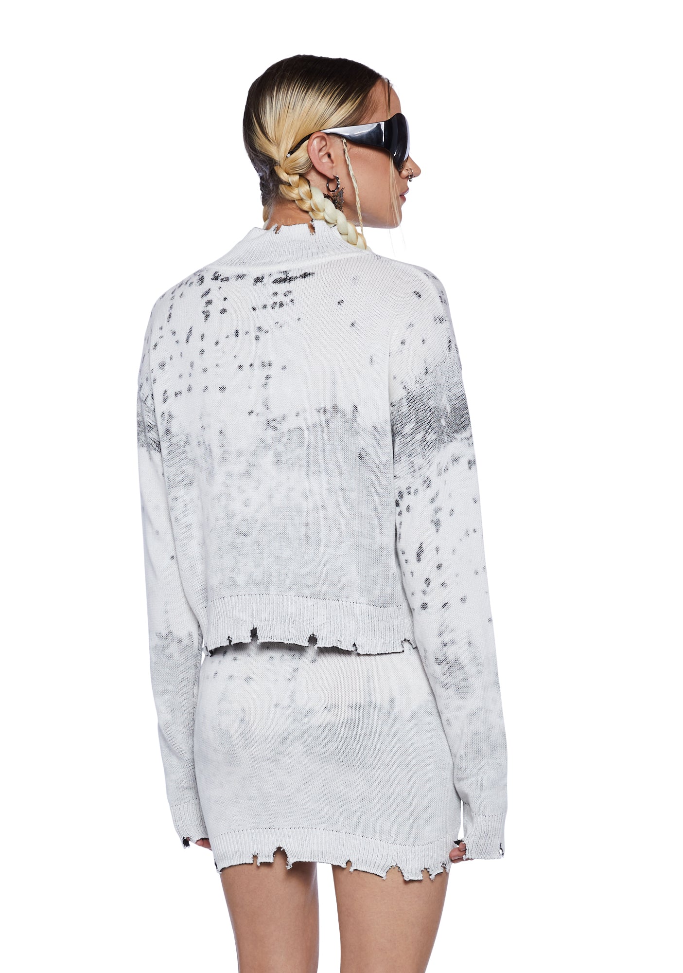 Sassy Views Distressed Sweater - Image 4