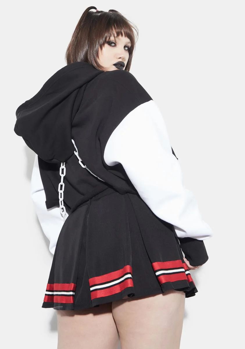 Satan's Spirit Squad Pleated Cheer Skirt - Image 4