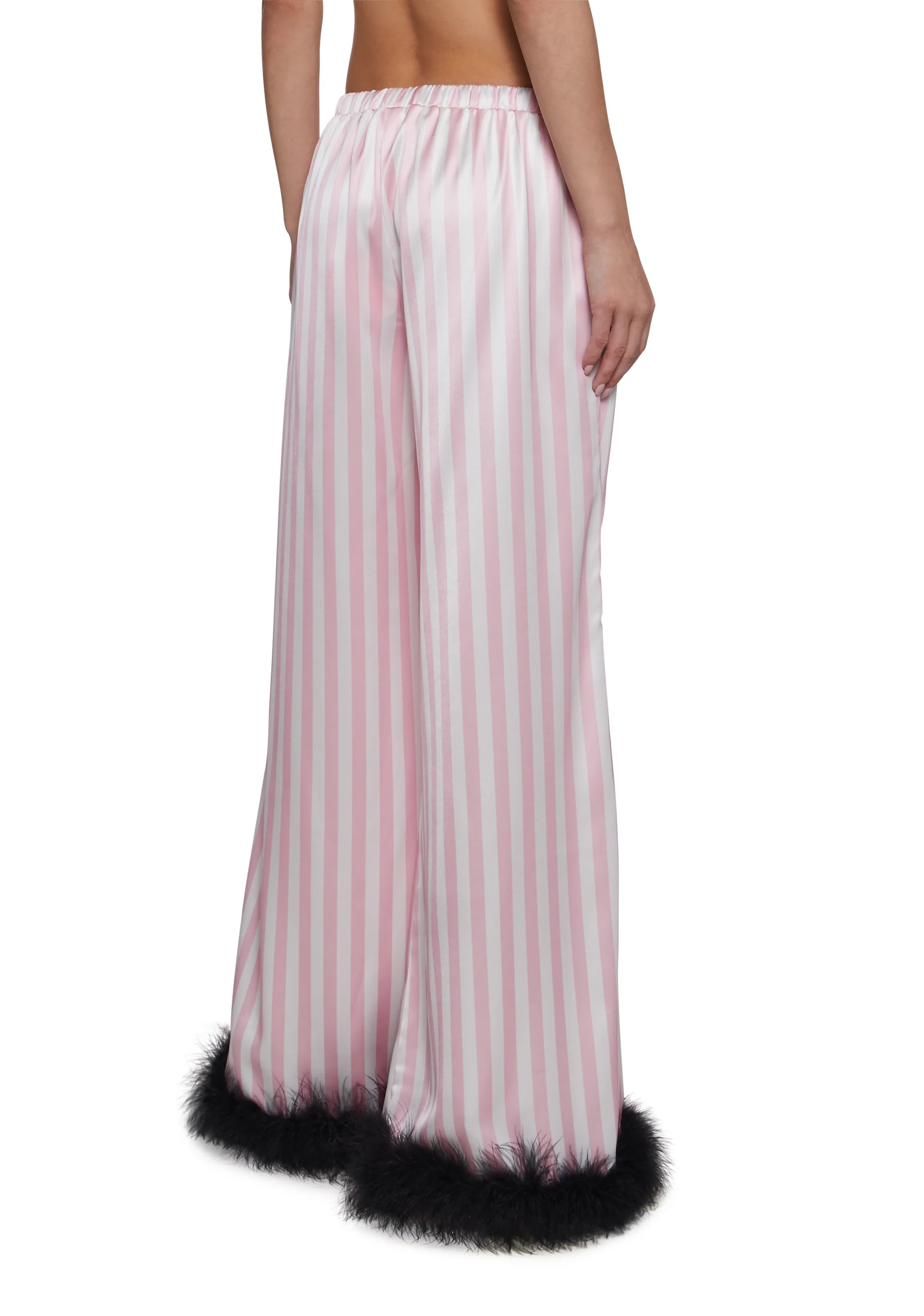 Retro Cutie Satin Sleep Pants - Image 4