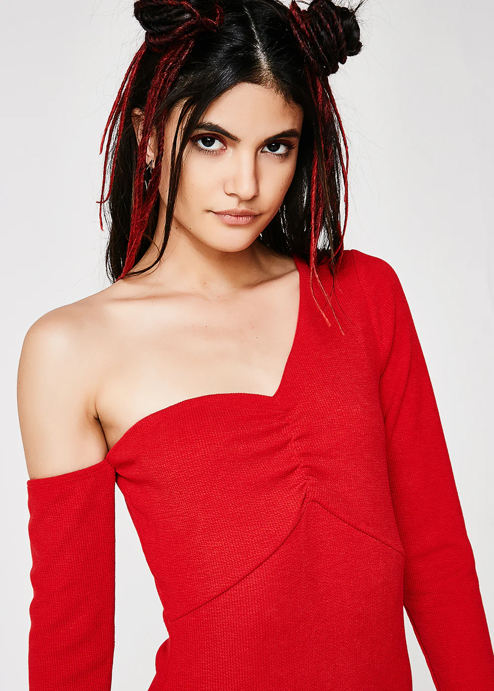 Sauced Up Asymmetrical Bodysuit - Image 2