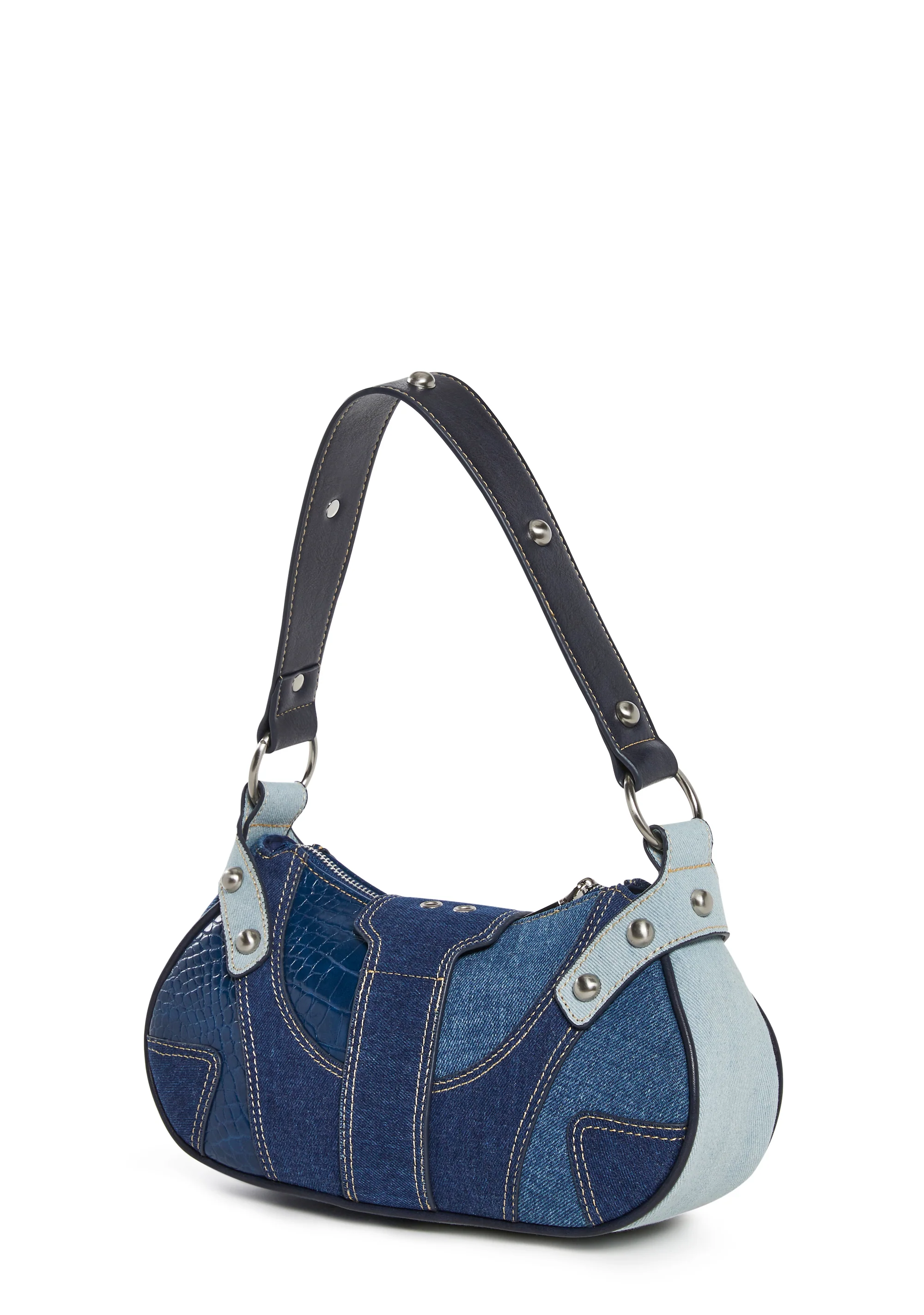 Savage Ways Denim Shoulder Bag - Image 4