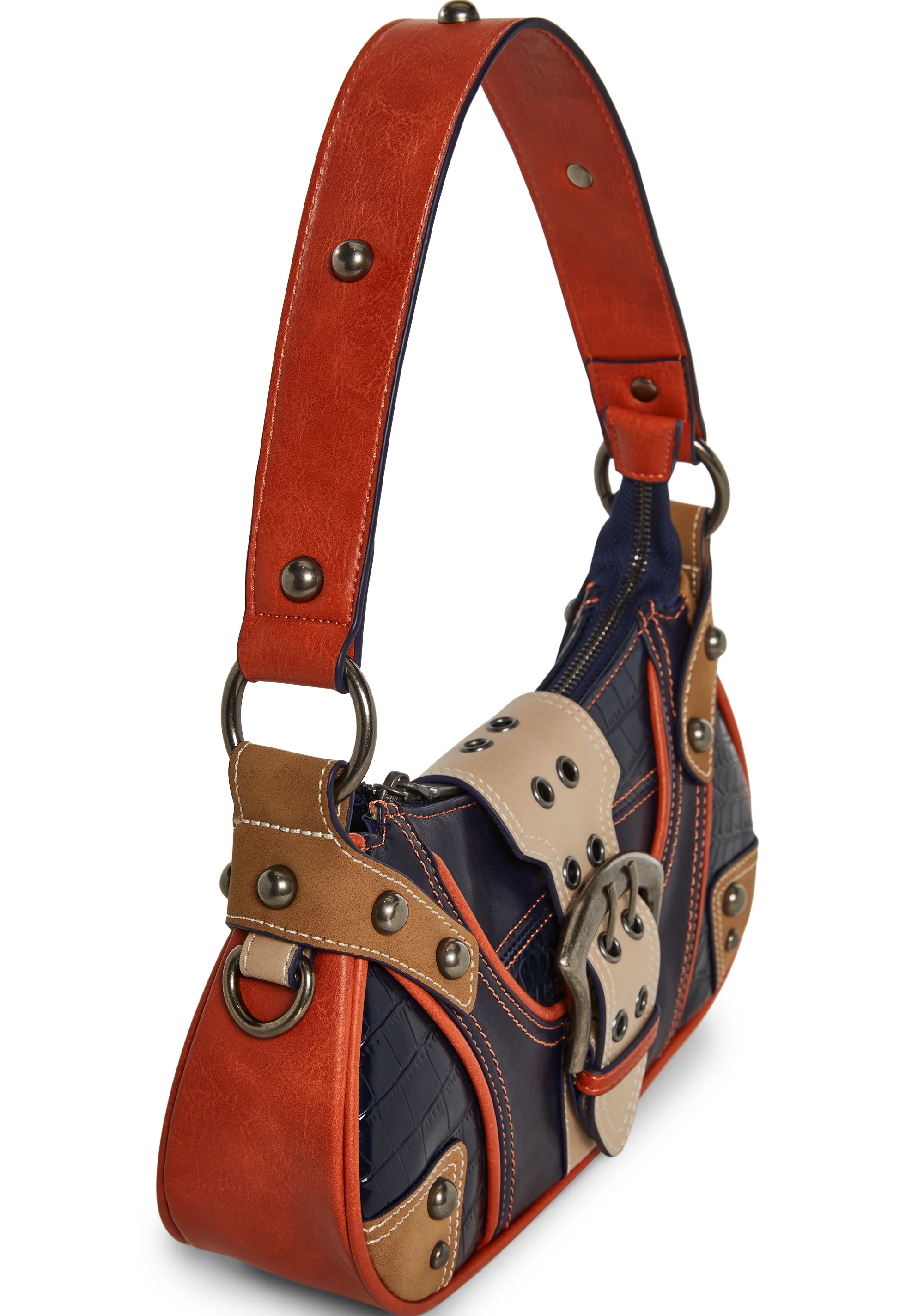 Savage Ways Shoulder Bag - Navy - Image 5