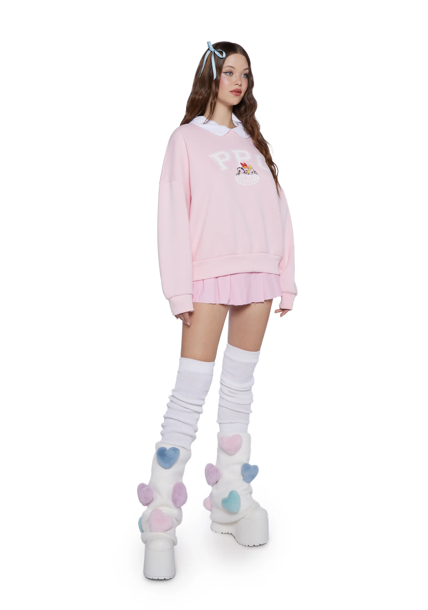 Saving The Daze Collar Sweatshirt - Image 2