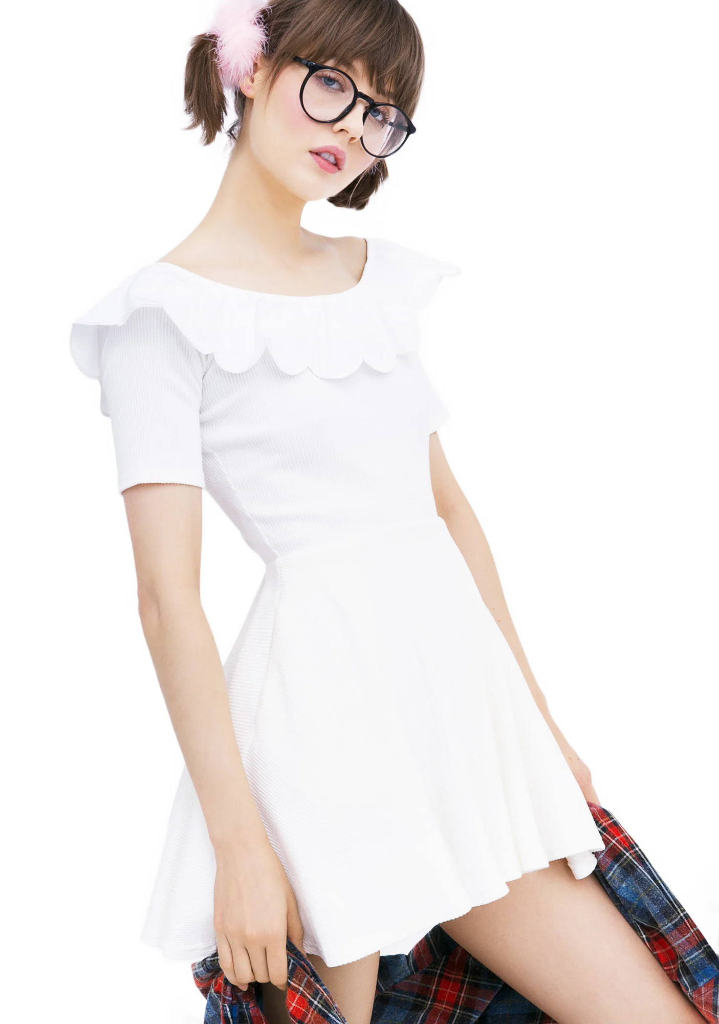 Scallop Sweetheart Dress - Image 3