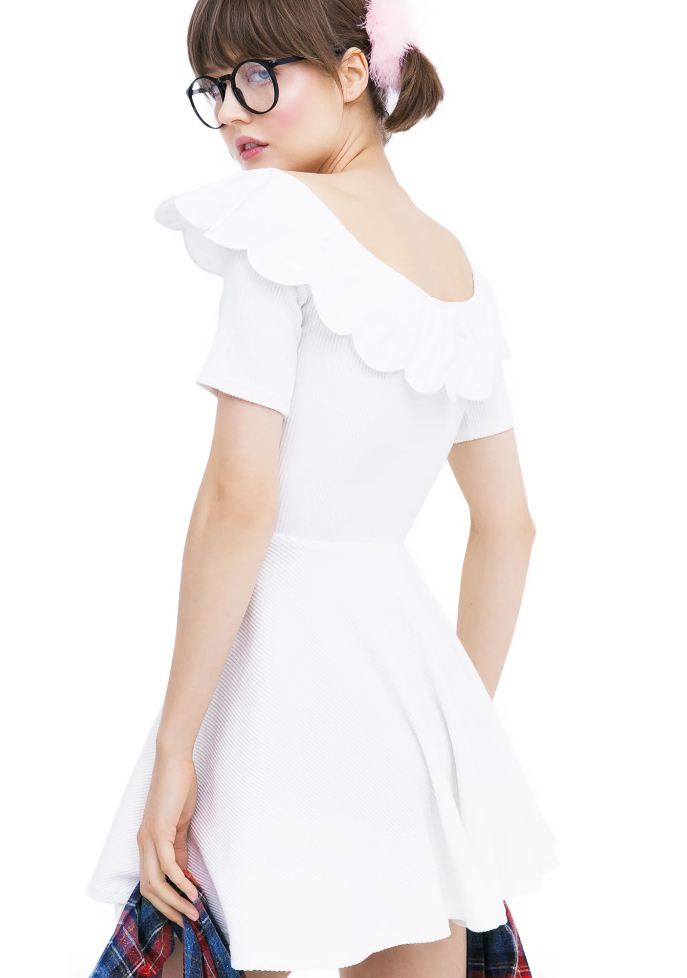 Scallop Sweetheart Dress - Image 4
