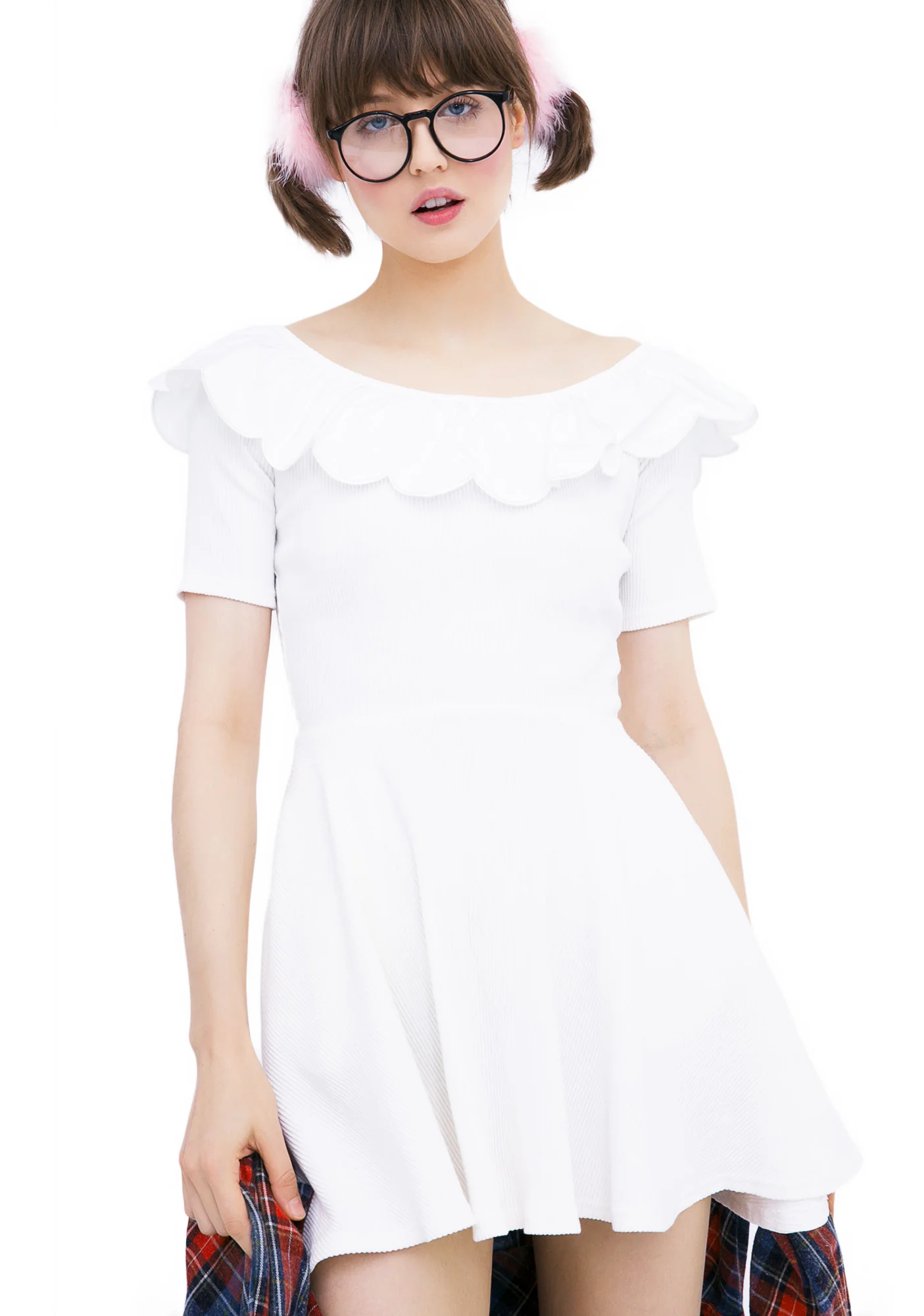 Scallop Sweetheart Dress - Image 5