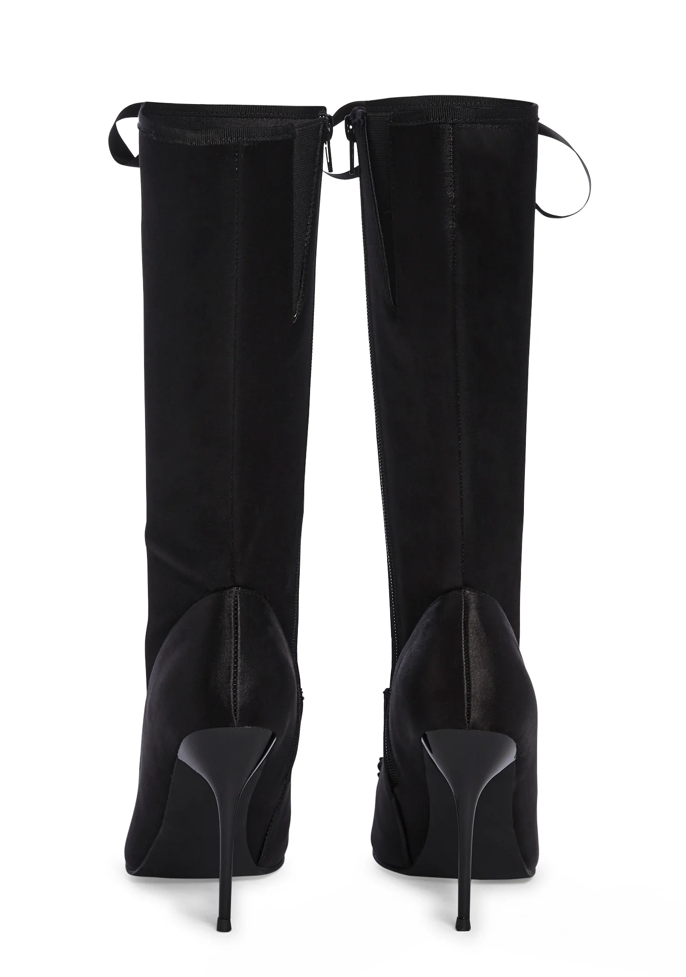 Scandalous Seduction Heeled Boots - Black - Image 4