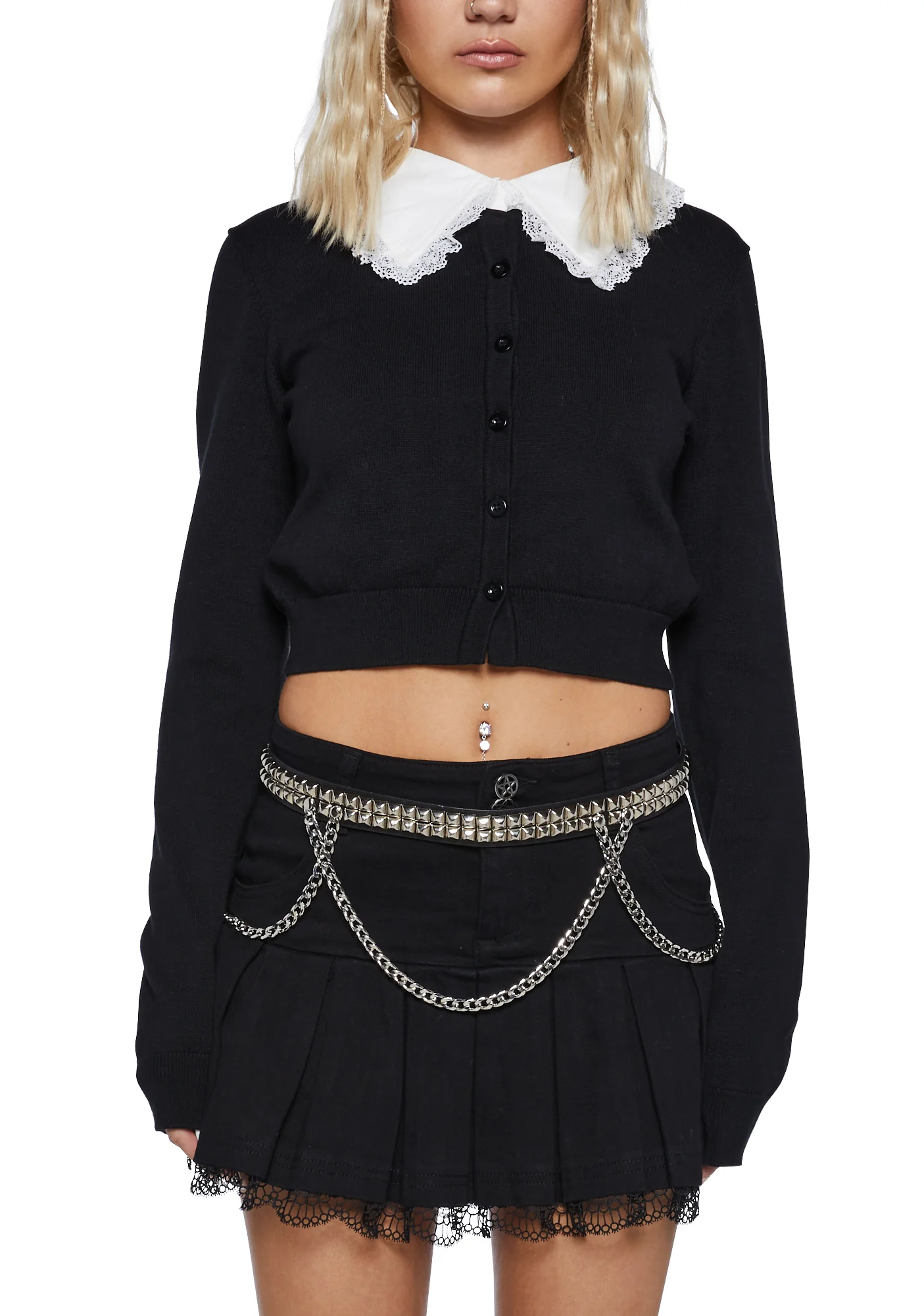 Scholars Spell Collared Cardigan - Image 5