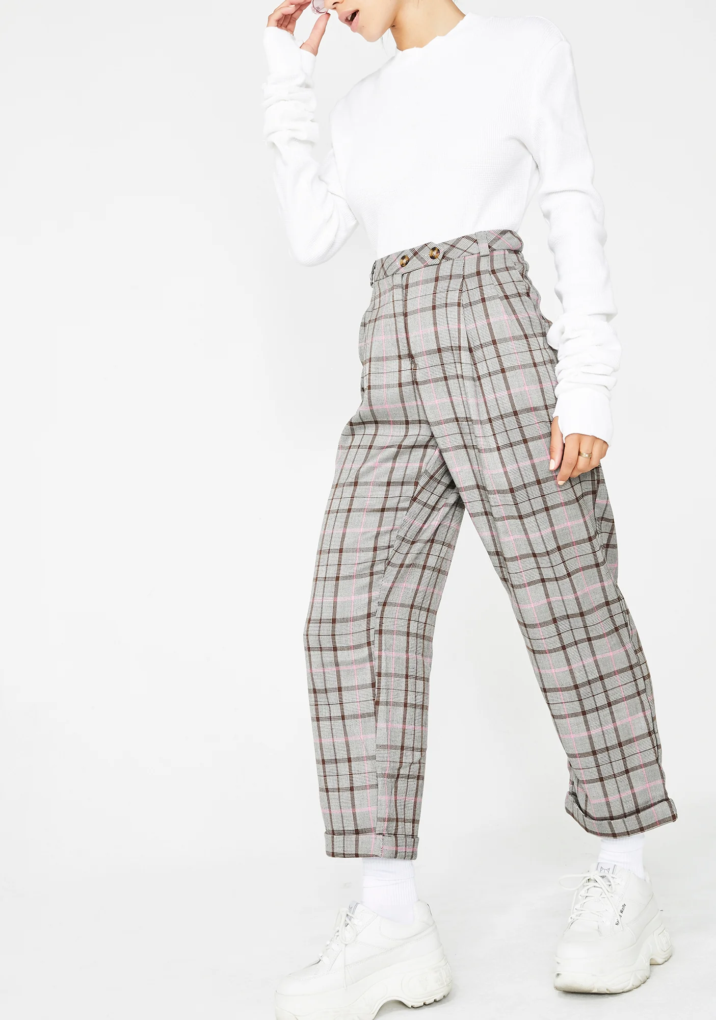 School Daze Plaid Pants - Image 2