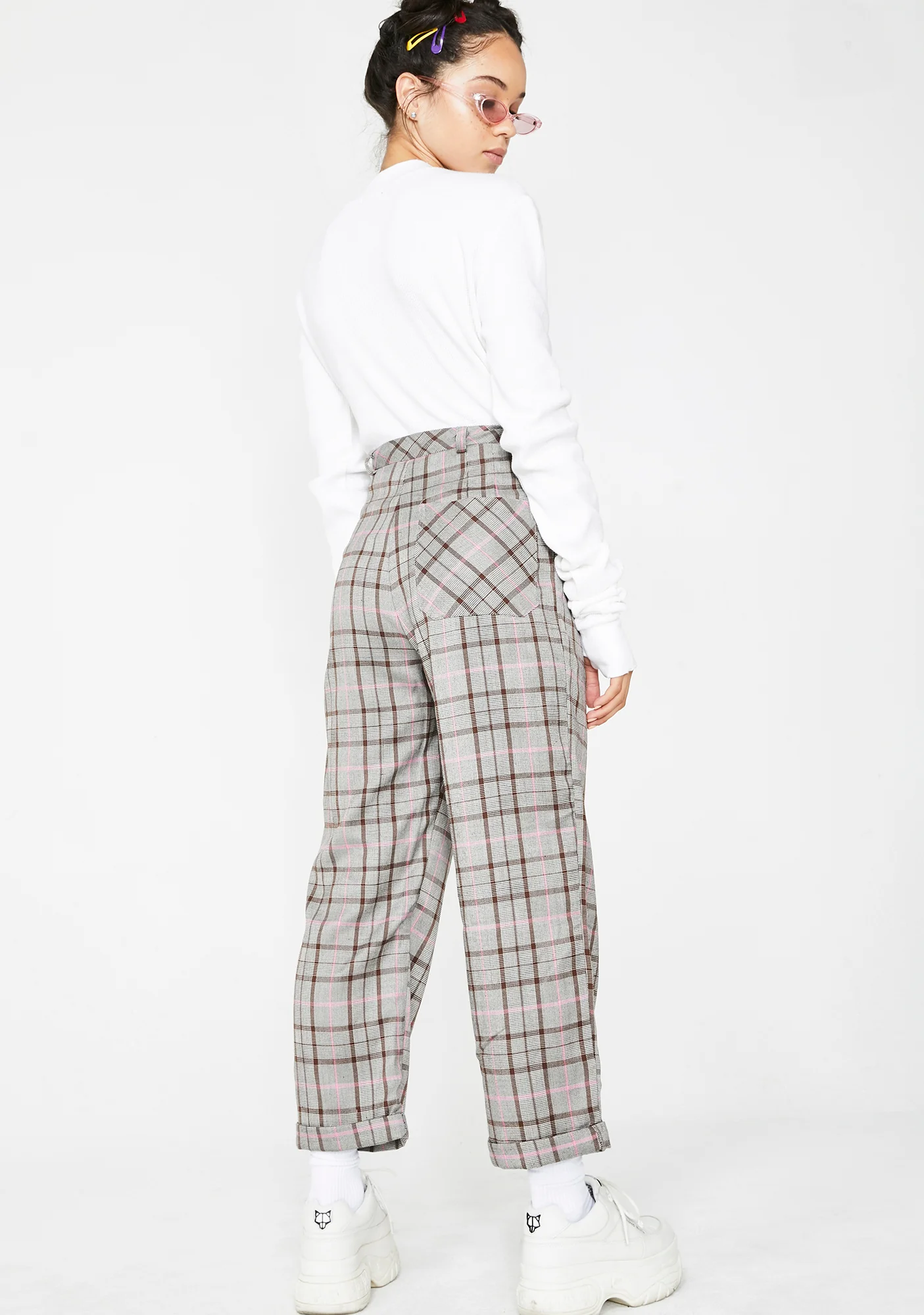 School Daze Plaid Pants - Image 4