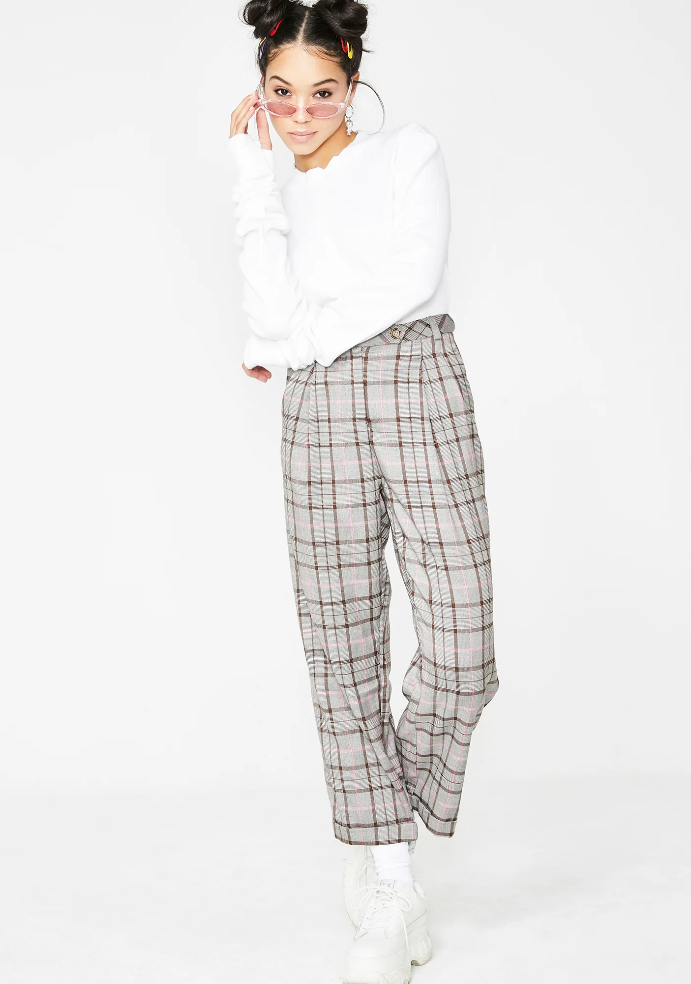 School Daze Plaid Pants - Image 5