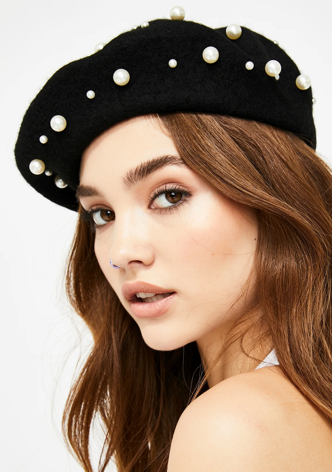School Of Sass Pearl Beret - Image 2