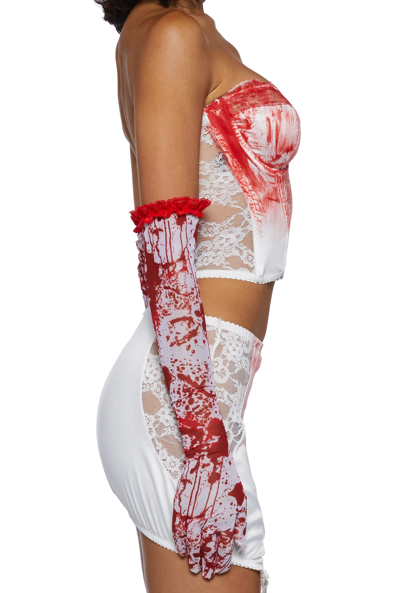 Scream Queen Long Gloves - Image 4