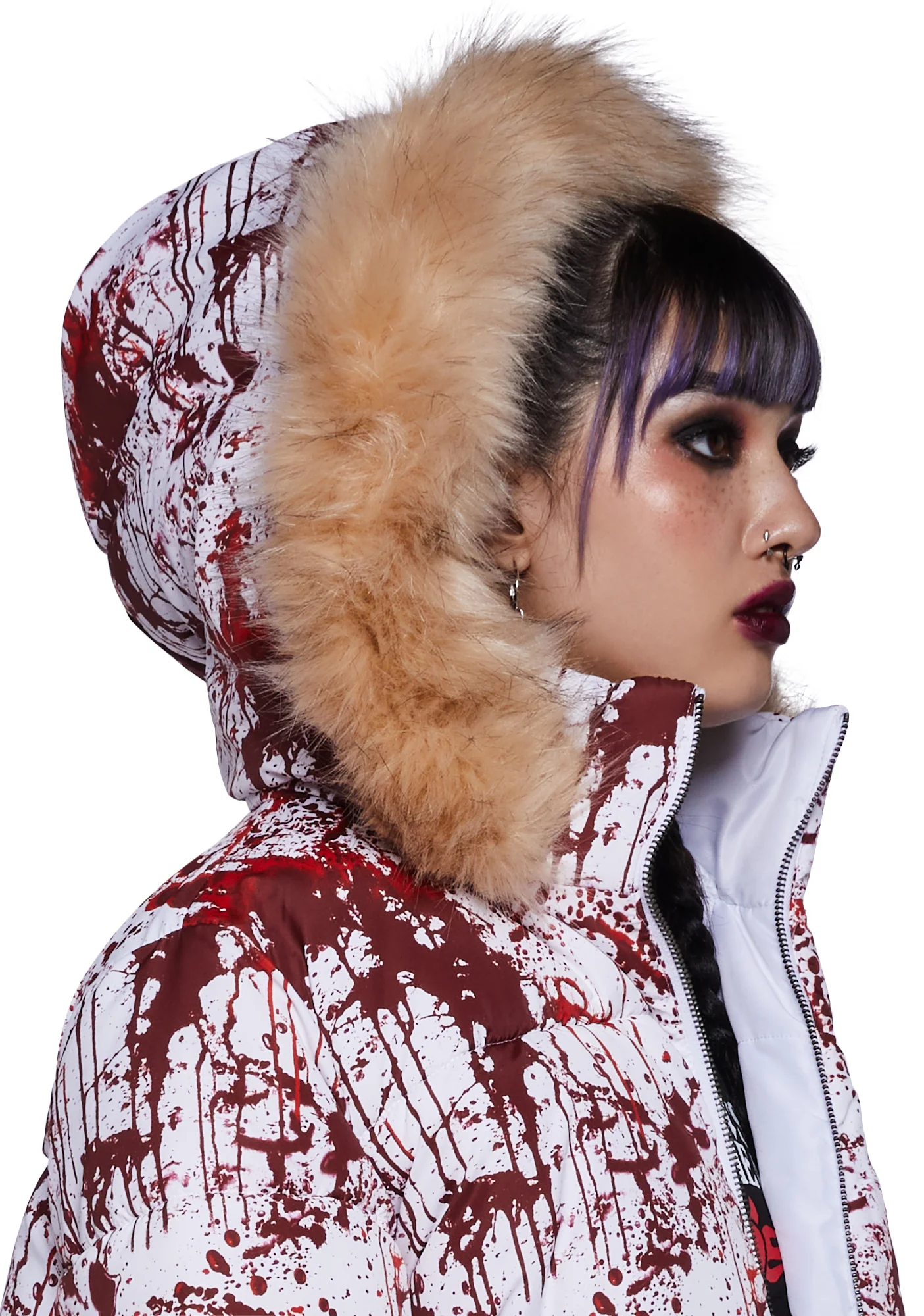 Scream Queen Puffer Jacket - Image 5