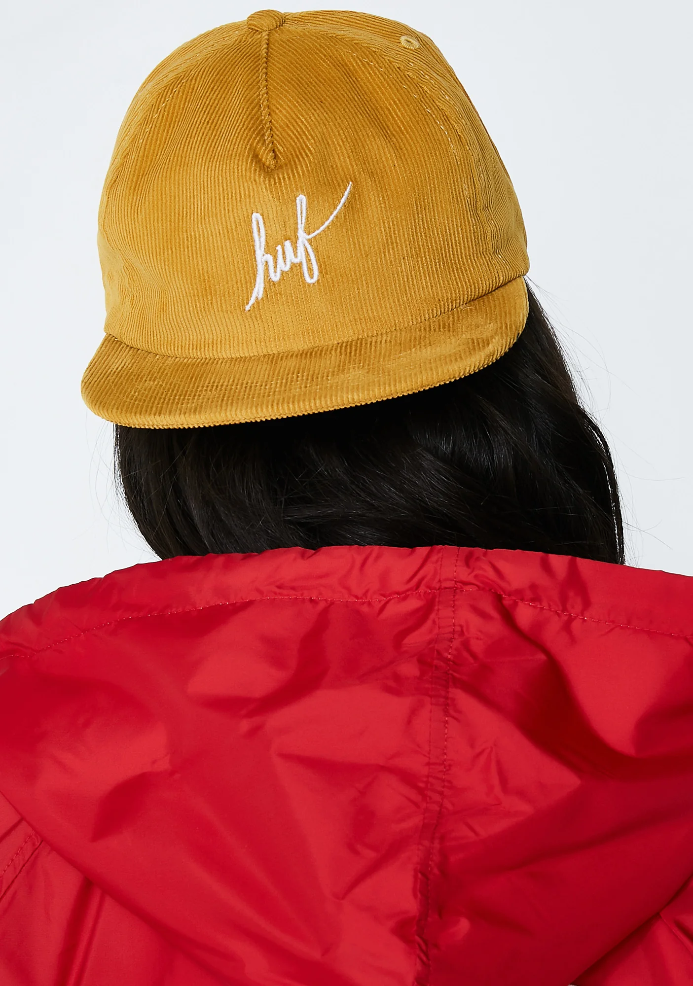 Script Corduroy Snapback - Image 3