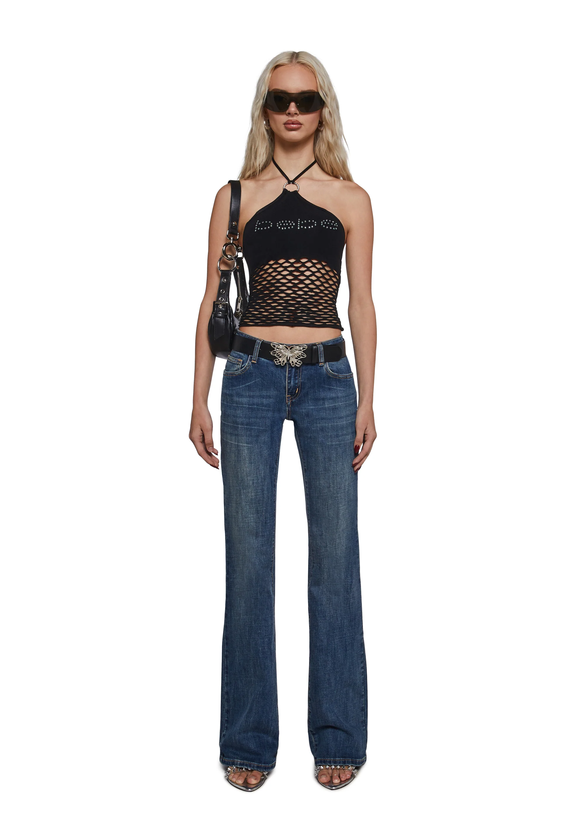 Fishnet Halter Top - Image 6