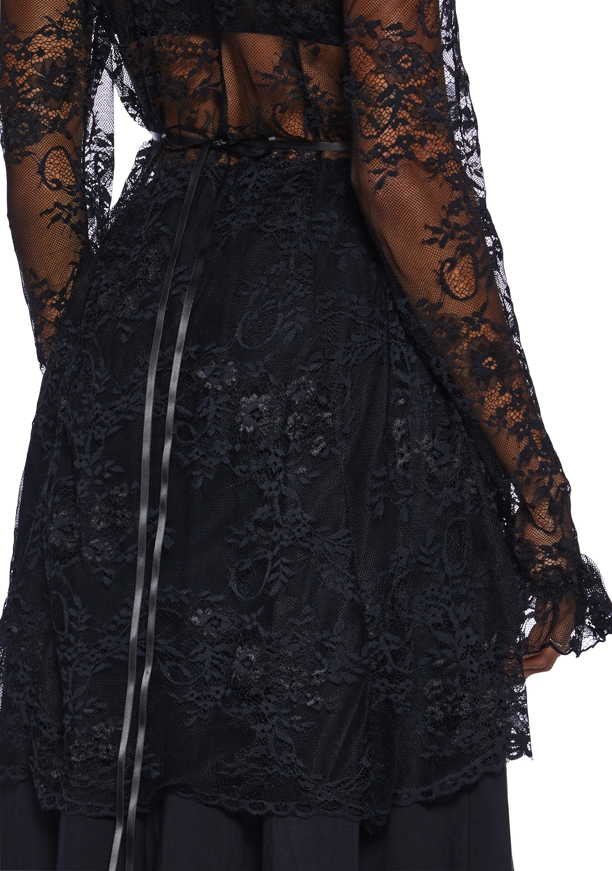 Seance Afterparty Sheer Cardigan - Image 5