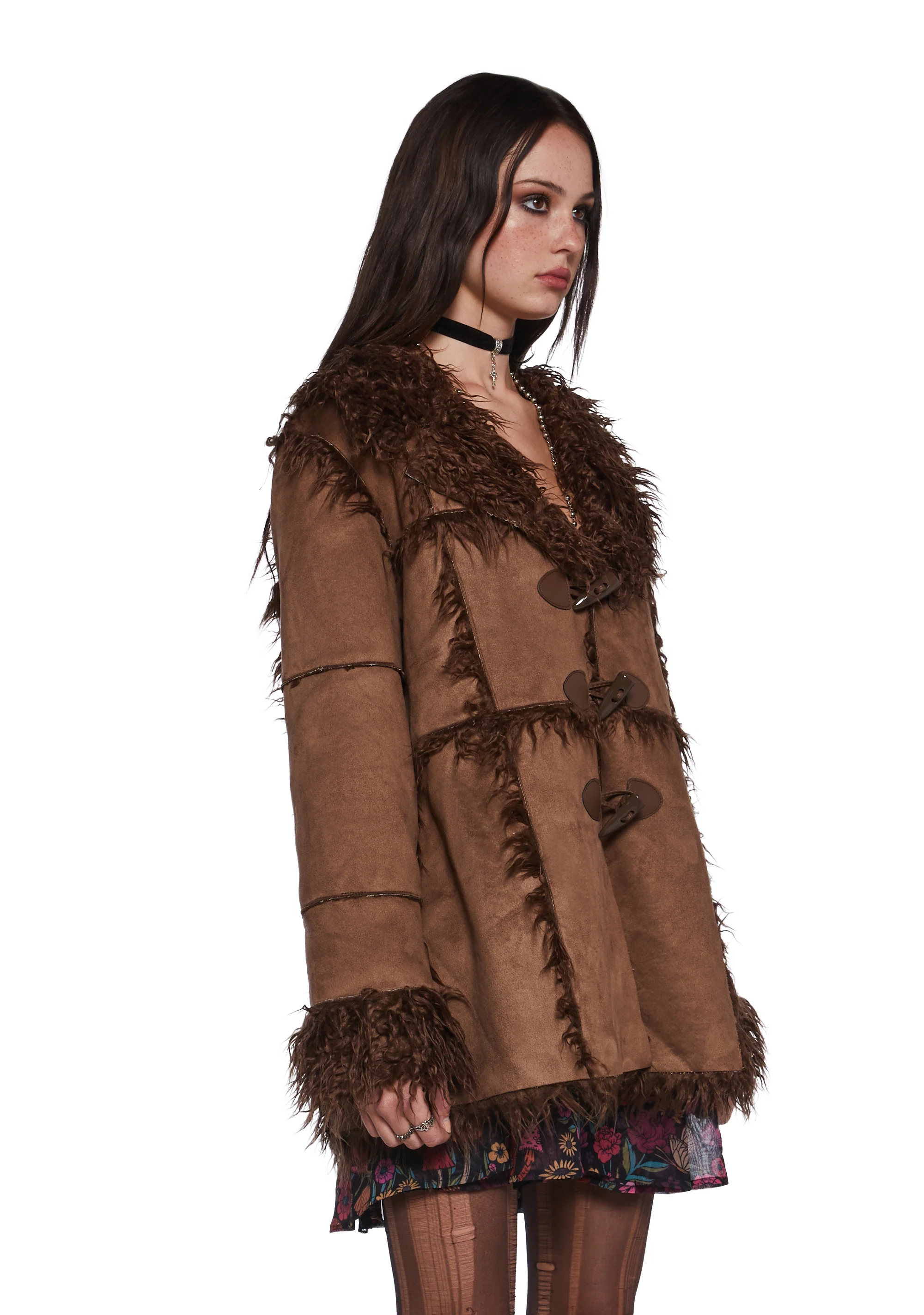 Secret Of Patience Toggle Jacket - Brown - Image 3