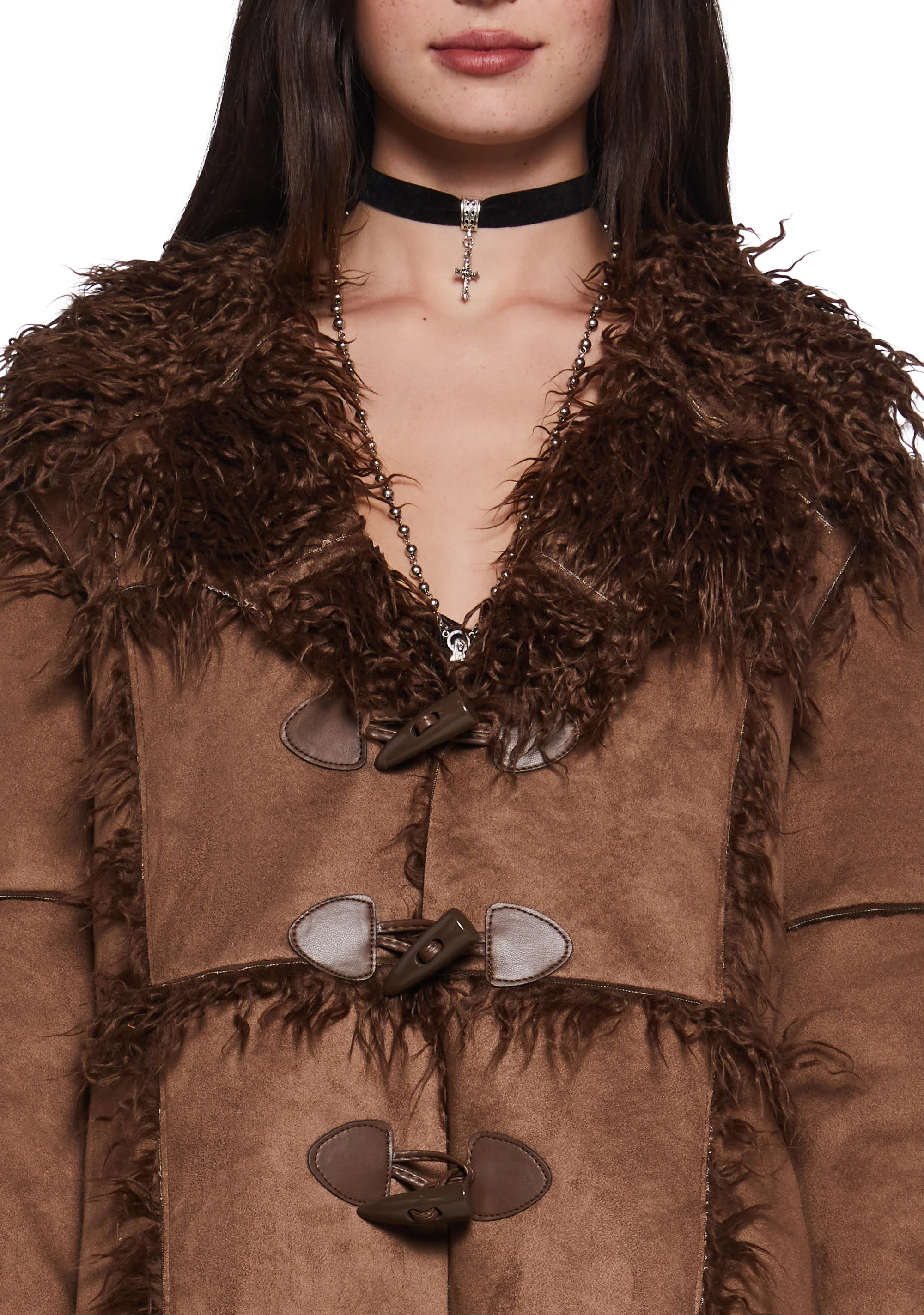 Secret Of Patience Toggle Jacket - Brown - Image 6