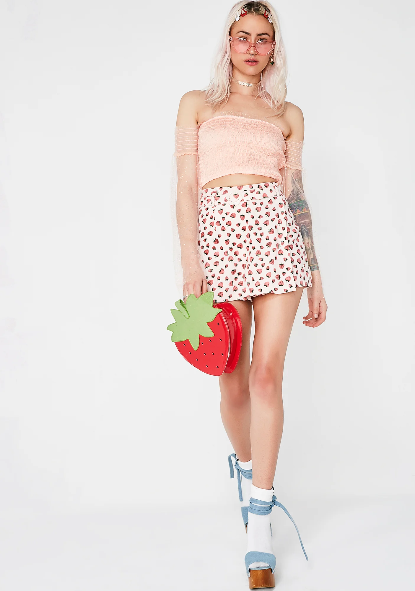 Secret Romance Smocked Top - Image 5