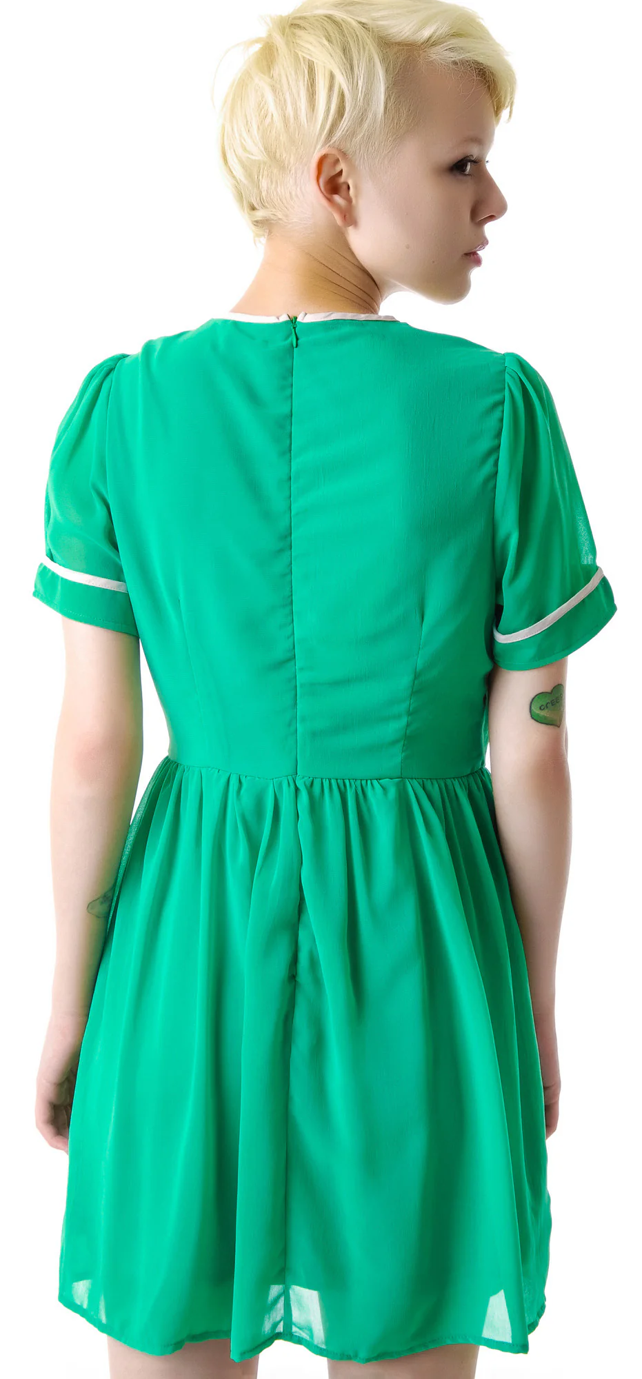 Seeing Green Pocket Front Dress - Image 2