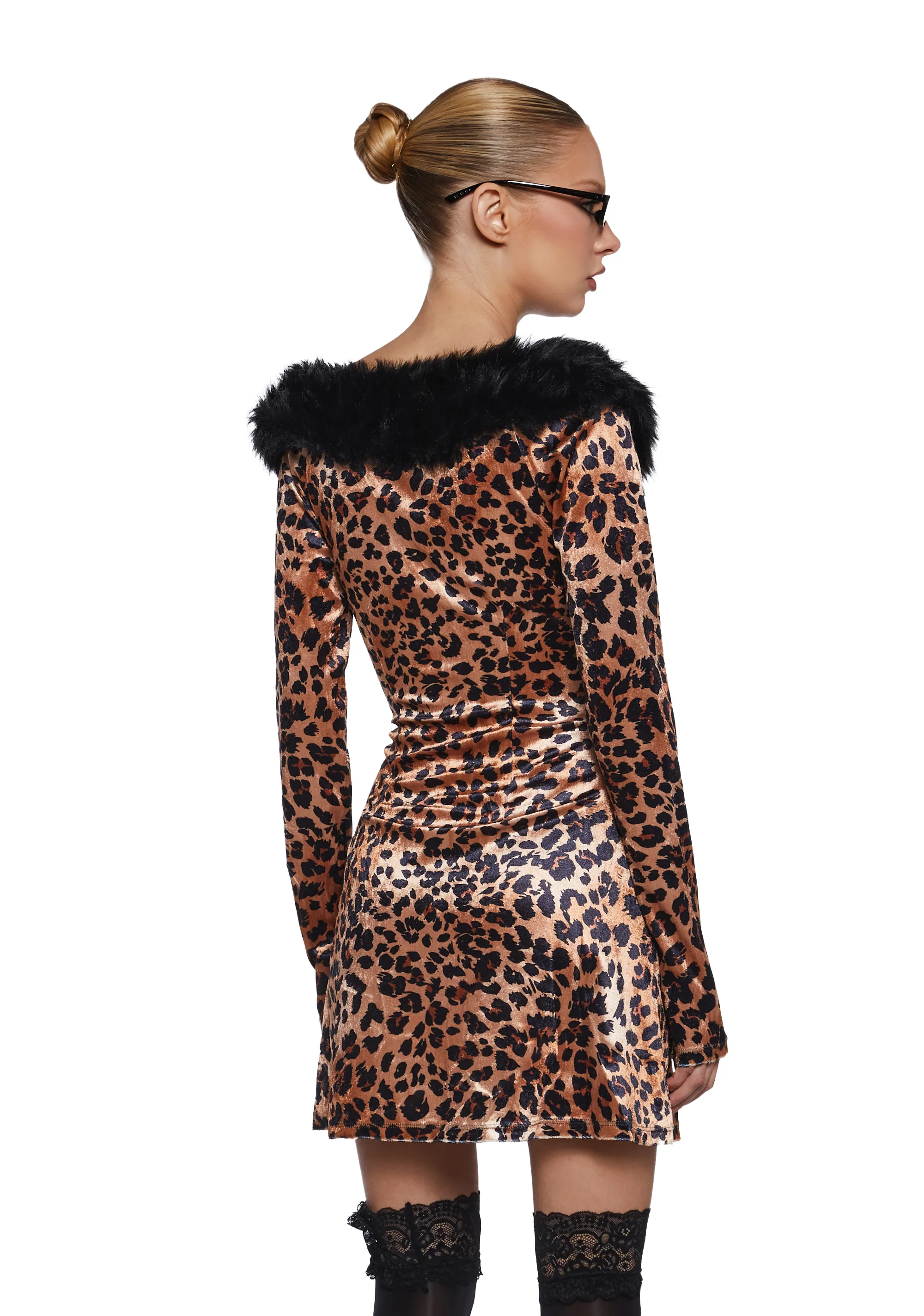 Self Assured Nature Mini Dress - Image 4