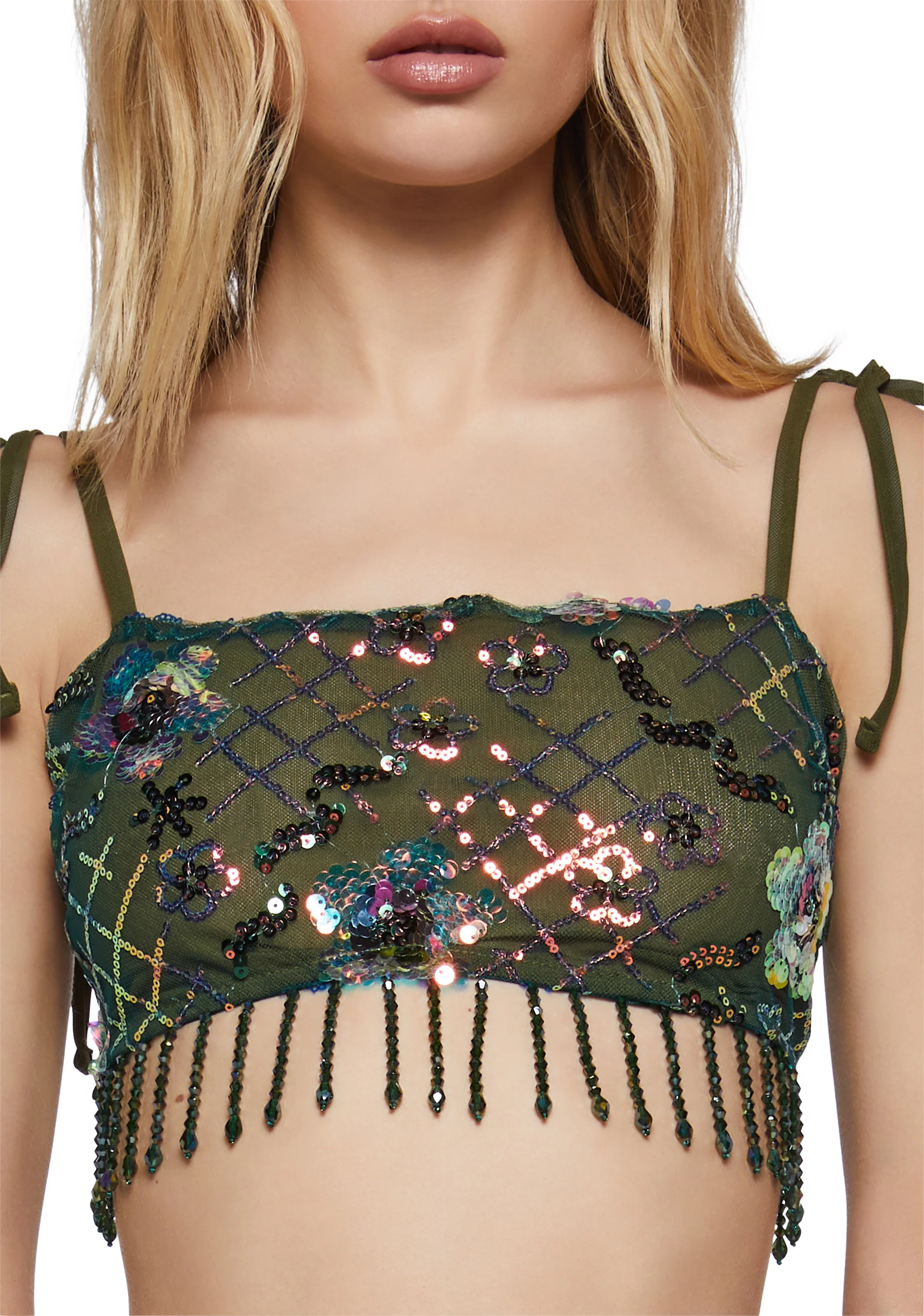 Fluorescent Eden Crop Tank - Image 5