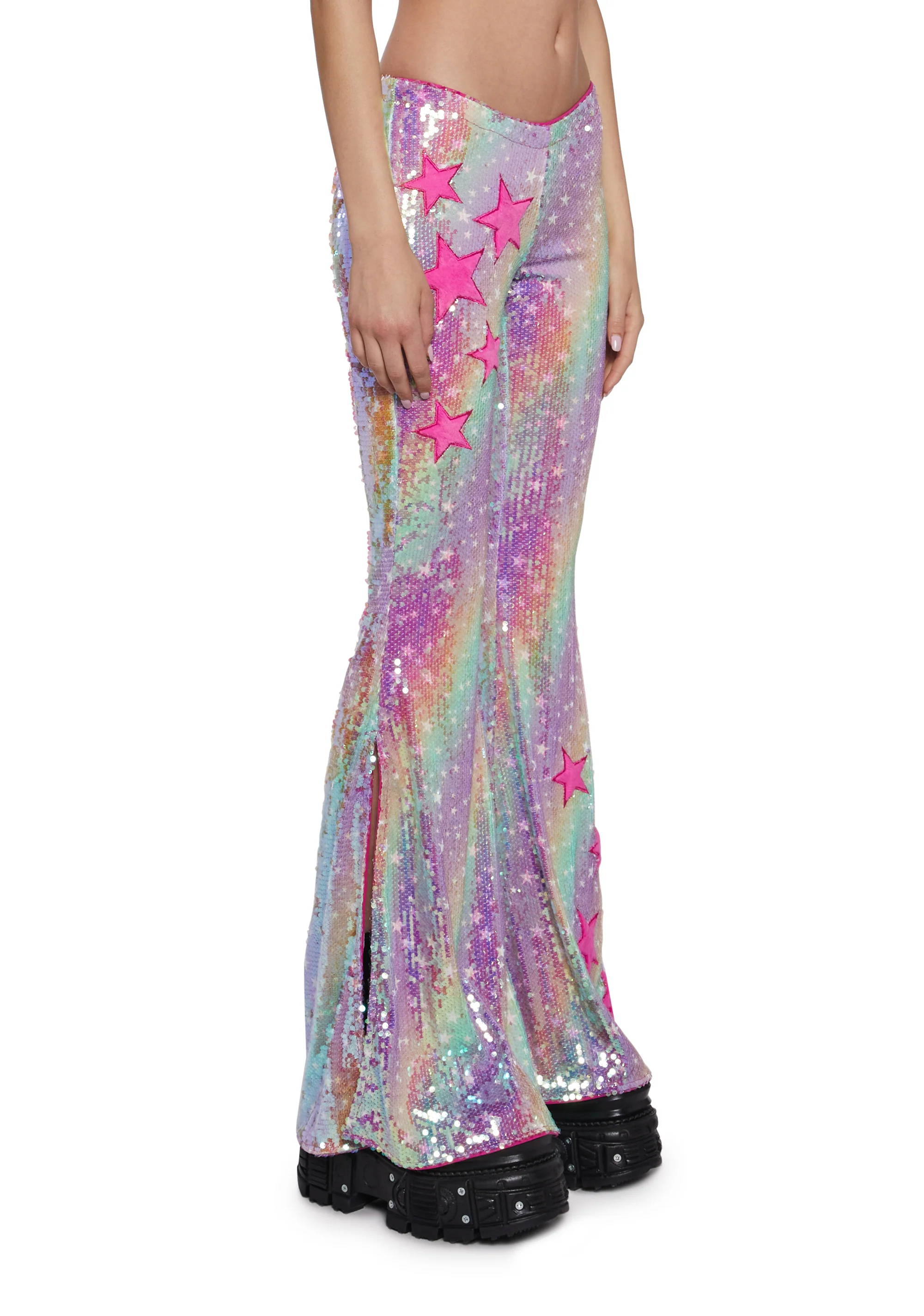Carnival Starscape Flared Pants - Image 3