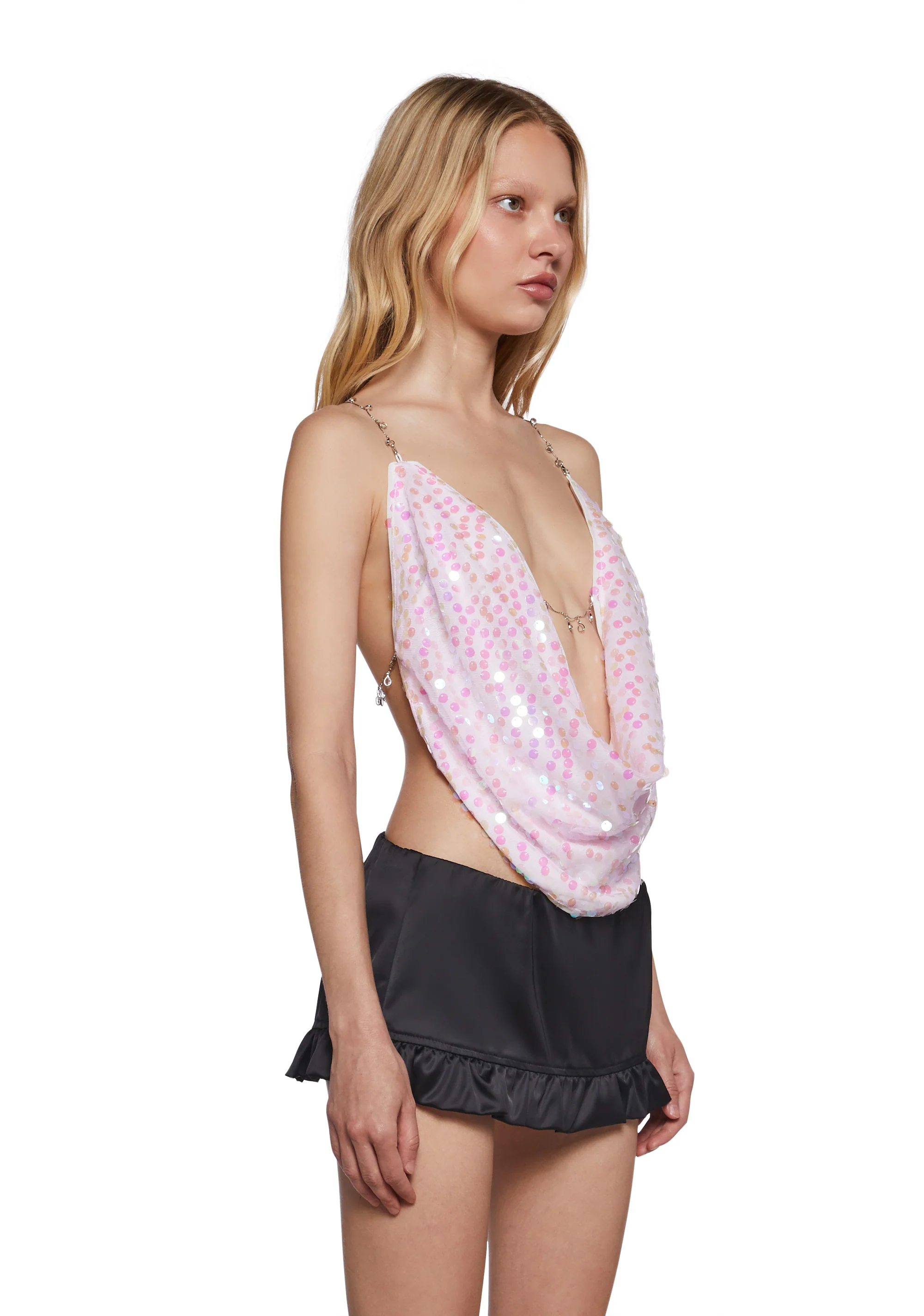 Dazzling Debut Sequin Top - Image 3