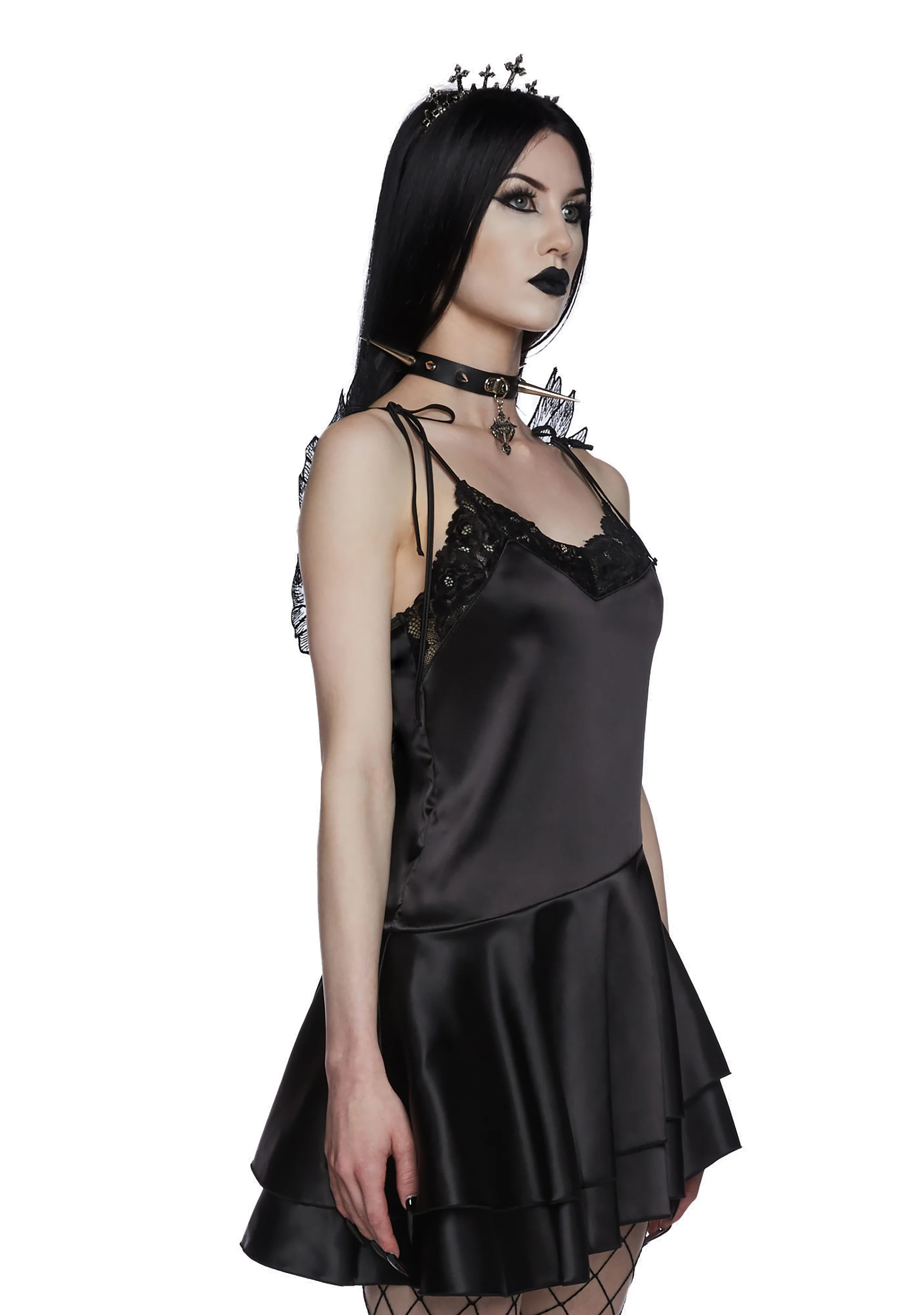 Seraphs And Sinners Mini Dress - Image 3