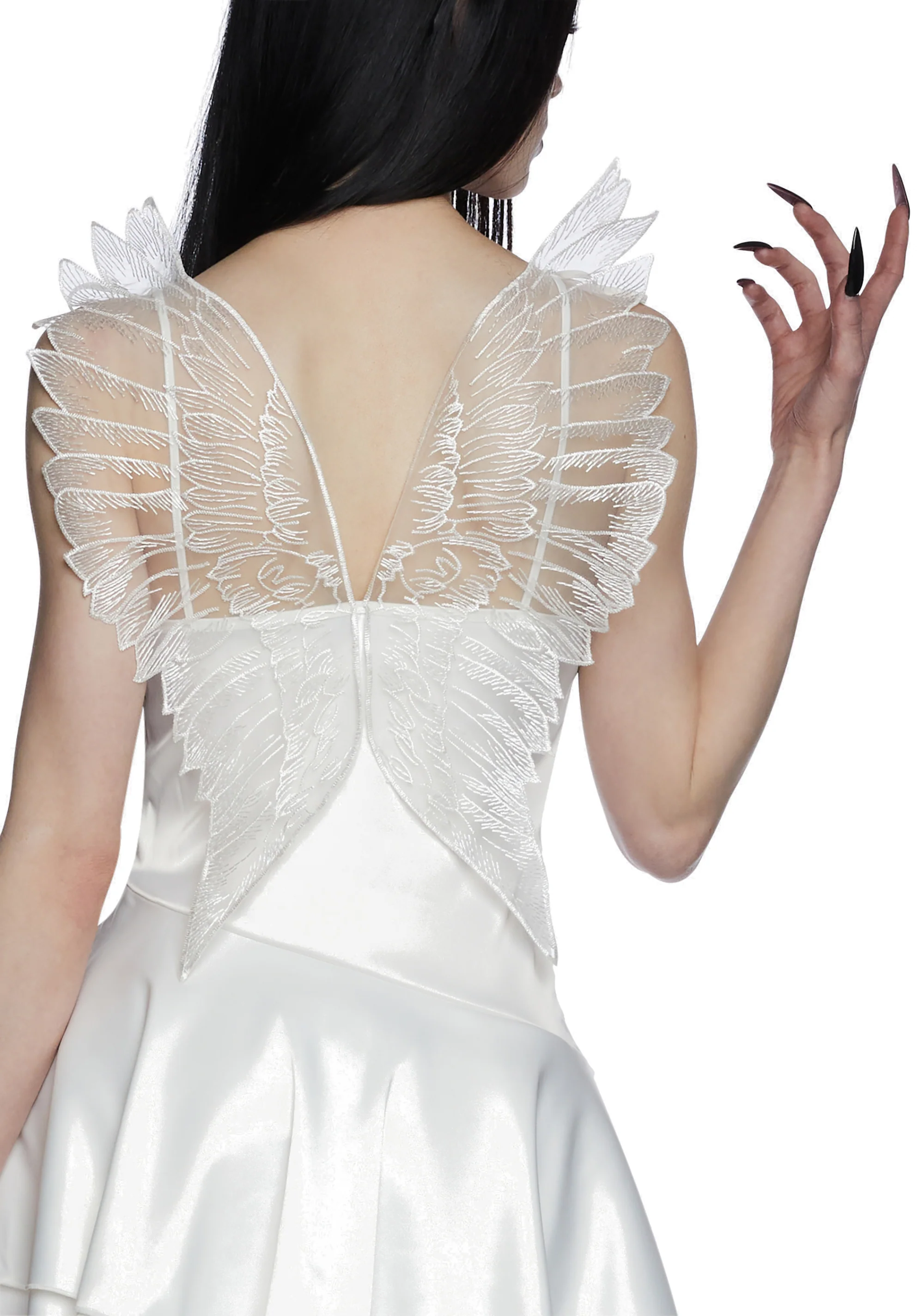 Seraphs And Sinners Mini Dress - White - Image 5
