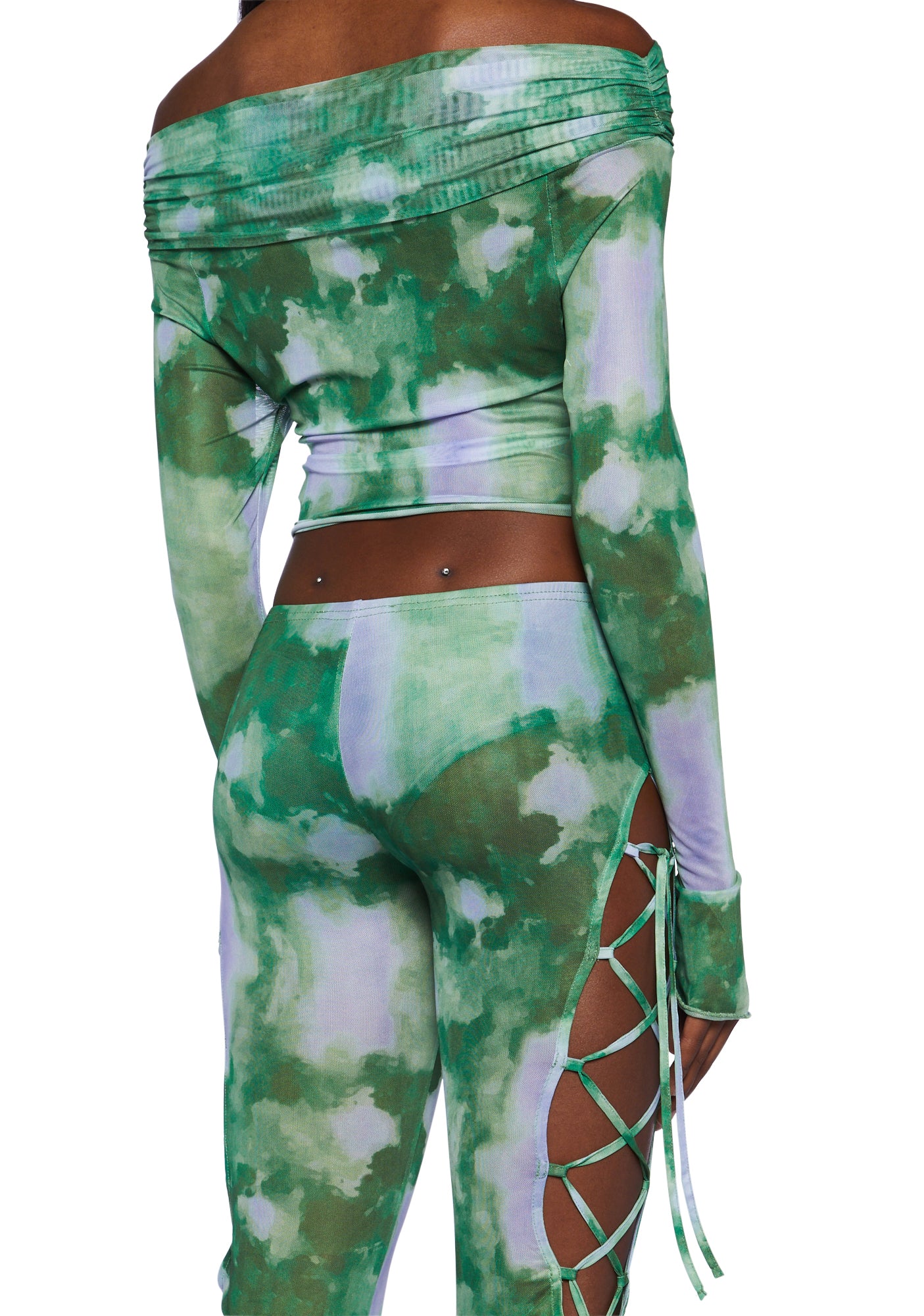 Serene Scene Pants Set - Image 10