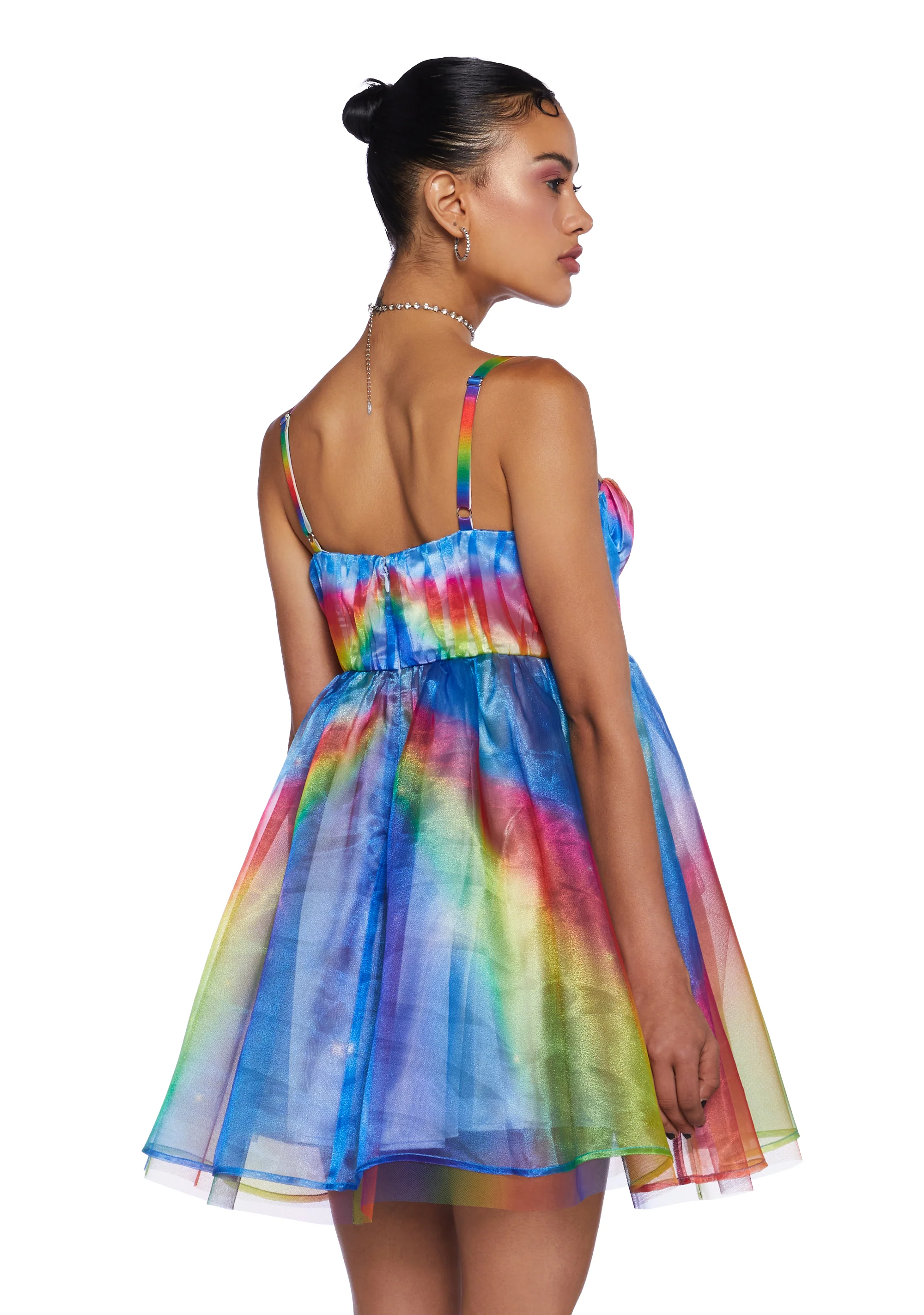 Serenity Rainbow Mini Dress - Image 5
