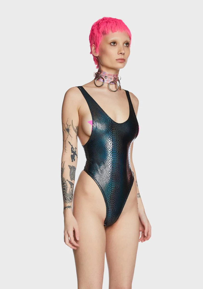 Serpent Poolside Scandal Side-Boob Swimsuit - Image 3