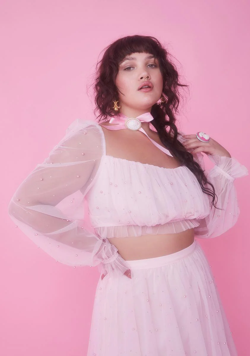 Servin' Fairy Glam Mother Crop Top - Image 2