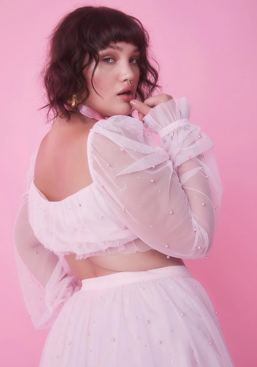 Servin' Fairy Glam Mother Crop Top - Image 4