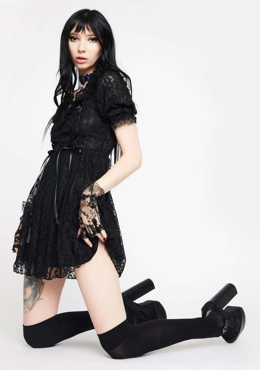 Sexy Lace Rope Rebel Dress - Image 2