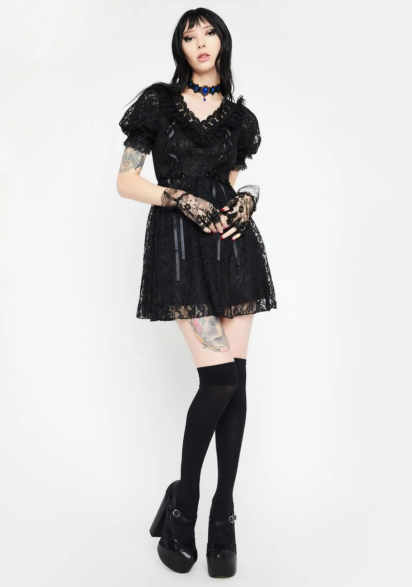 Sexy Lace Rope Rebel Dress - Image 3