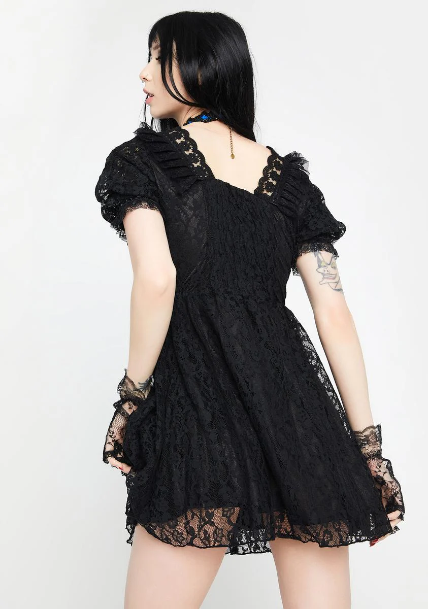 Sexy Lace Rope Rebel Dress - Image 4
