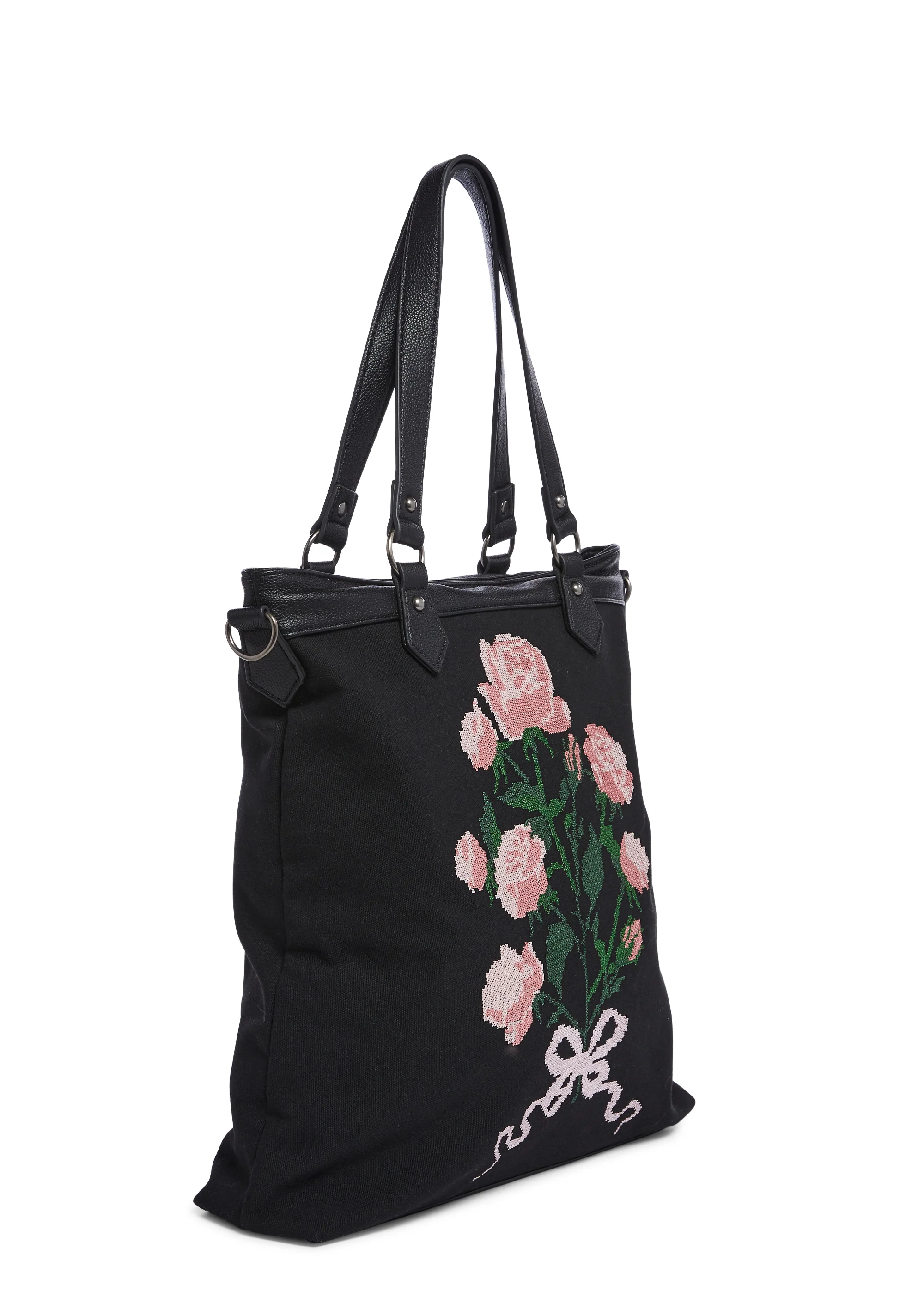Shadow Bloom Tote Bag - Image 3