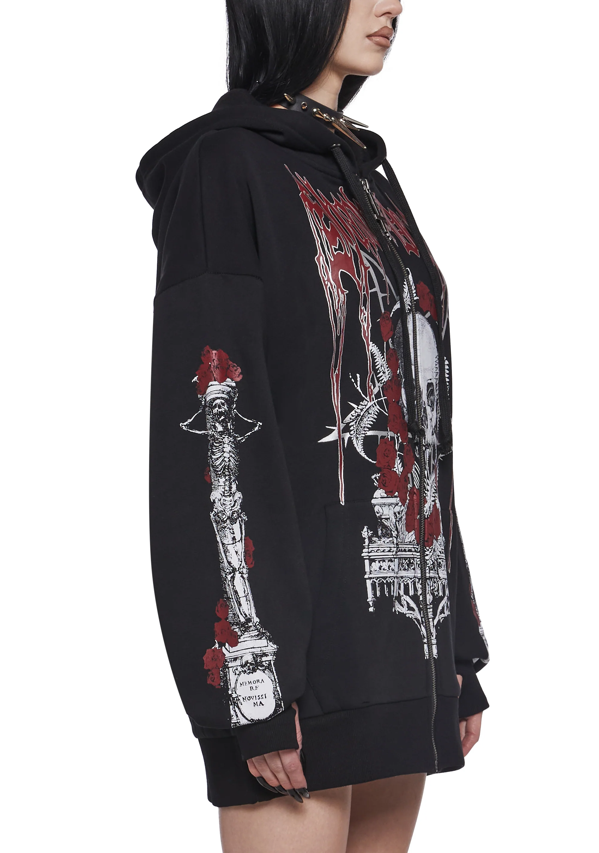 Shadow Of Death Zip-Up Hoodie - Image 5