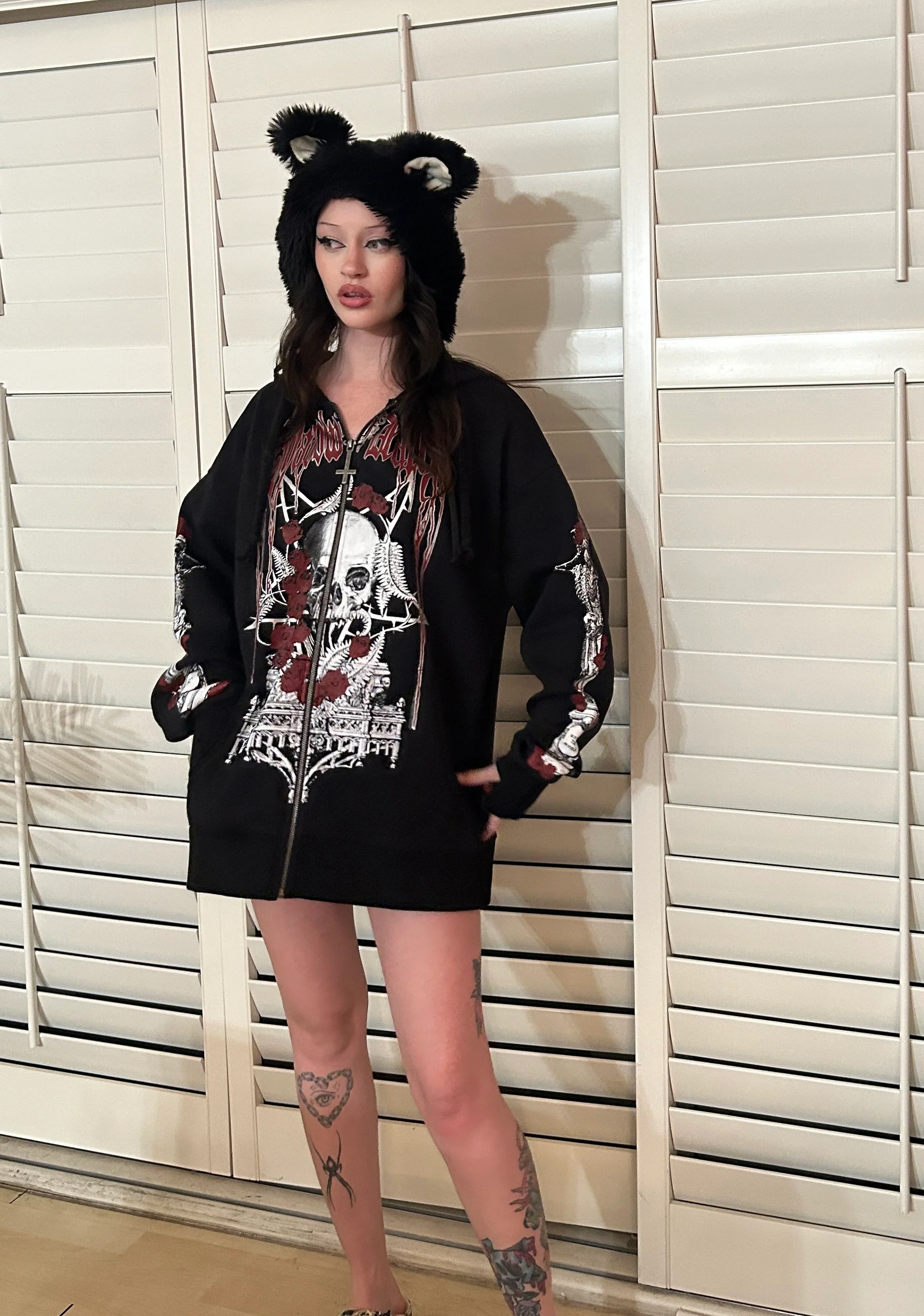 Shadow Of Death Zip-Up Hoodie - Image 6