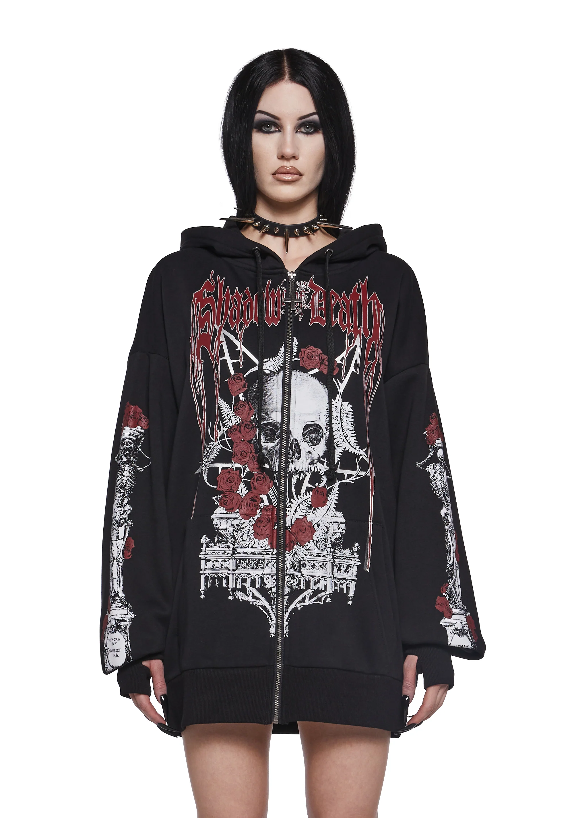 Shadow Of Death Zip-Up Hoodie - Image 7