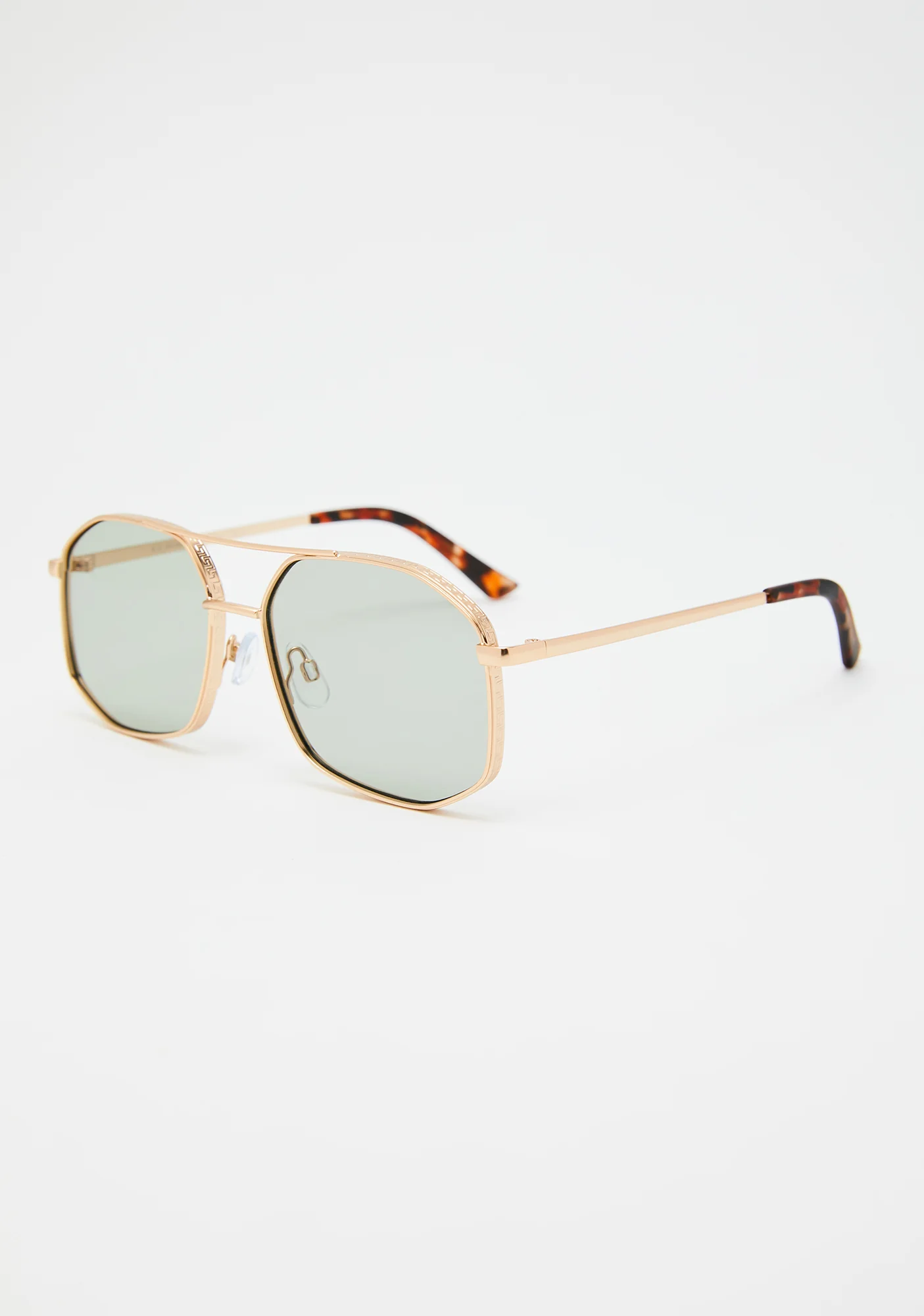 Shady Intentions Aviator Sunglasses - Image 3