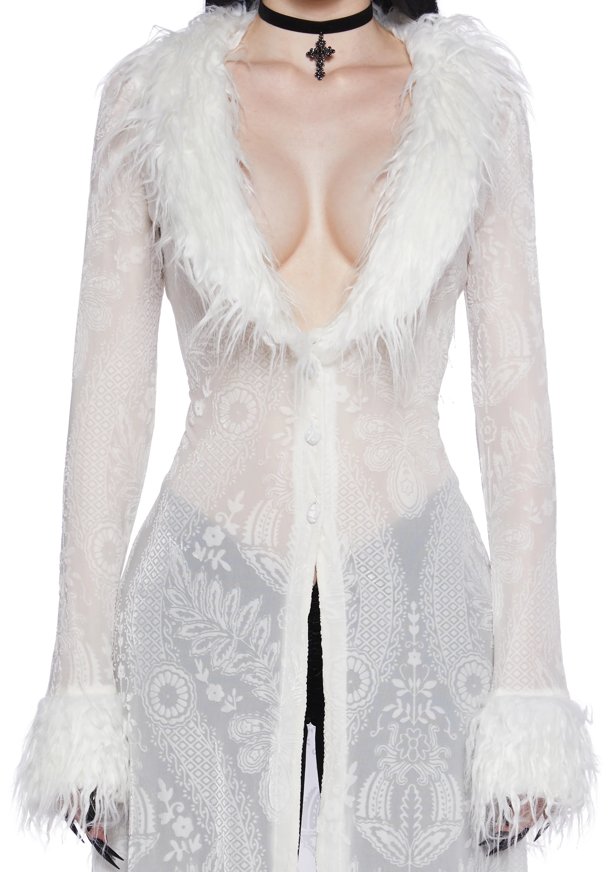 Shattered Illusions Duster Jacket - Image 4