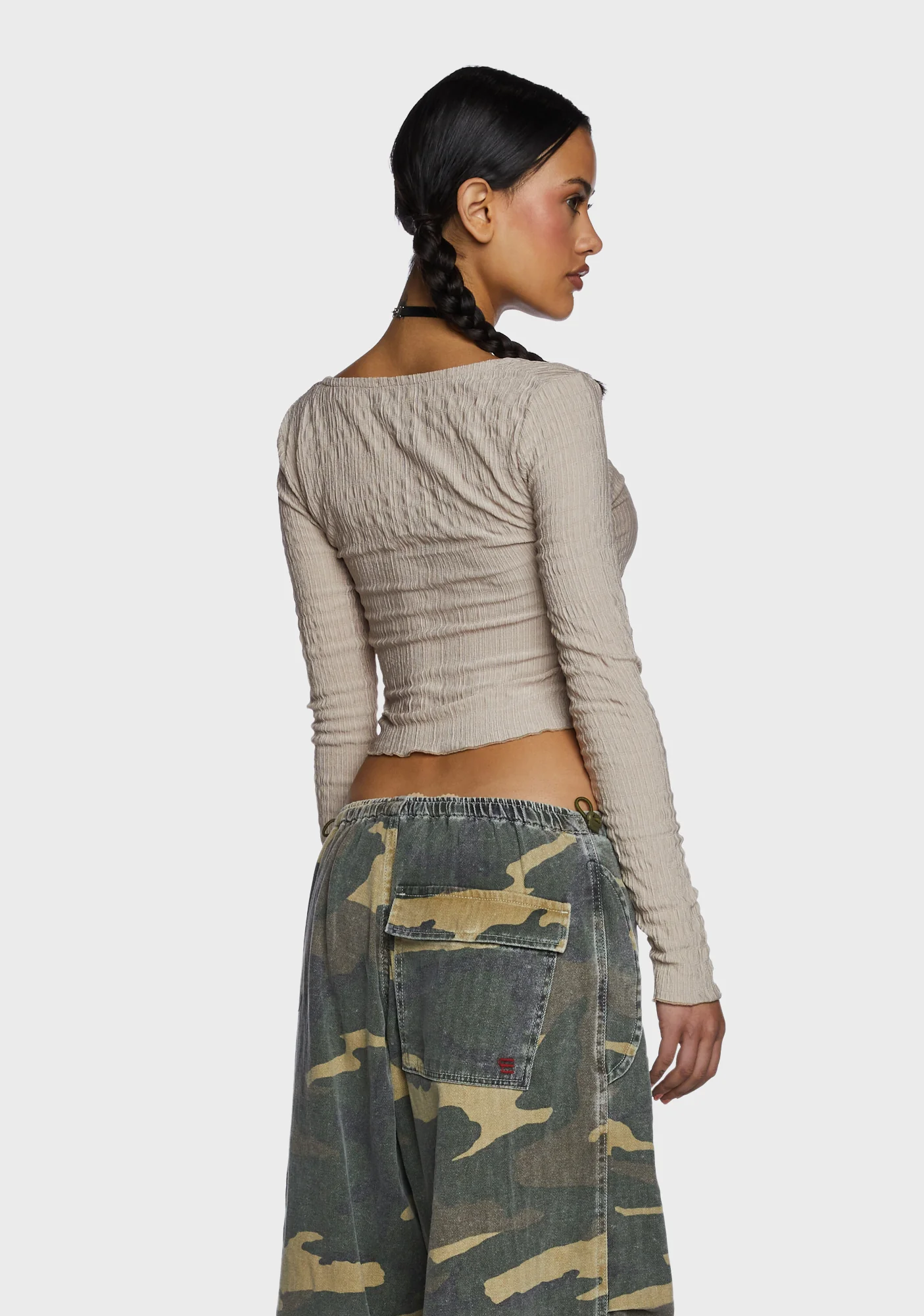Shea Textured Split Top - Image 4