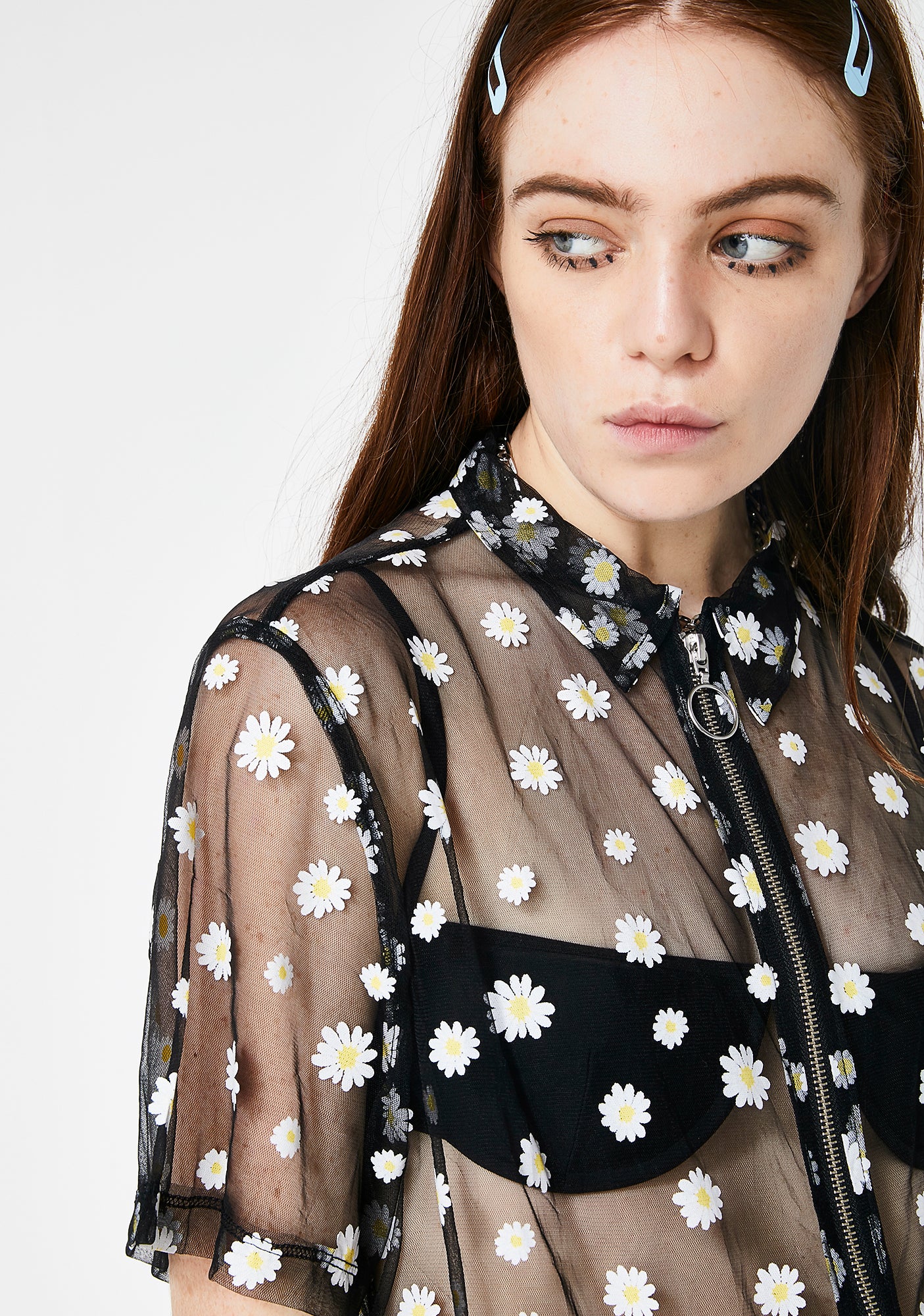 Sheer Daisy Shirt - Image 2