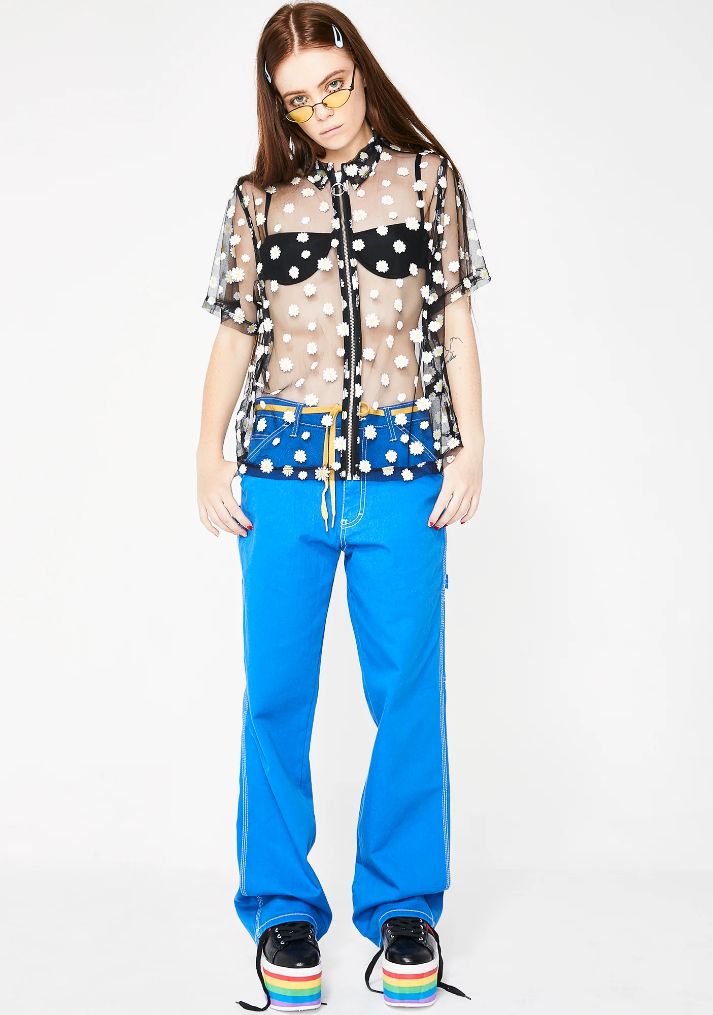 Sheer Daisy Shirt - Image 5