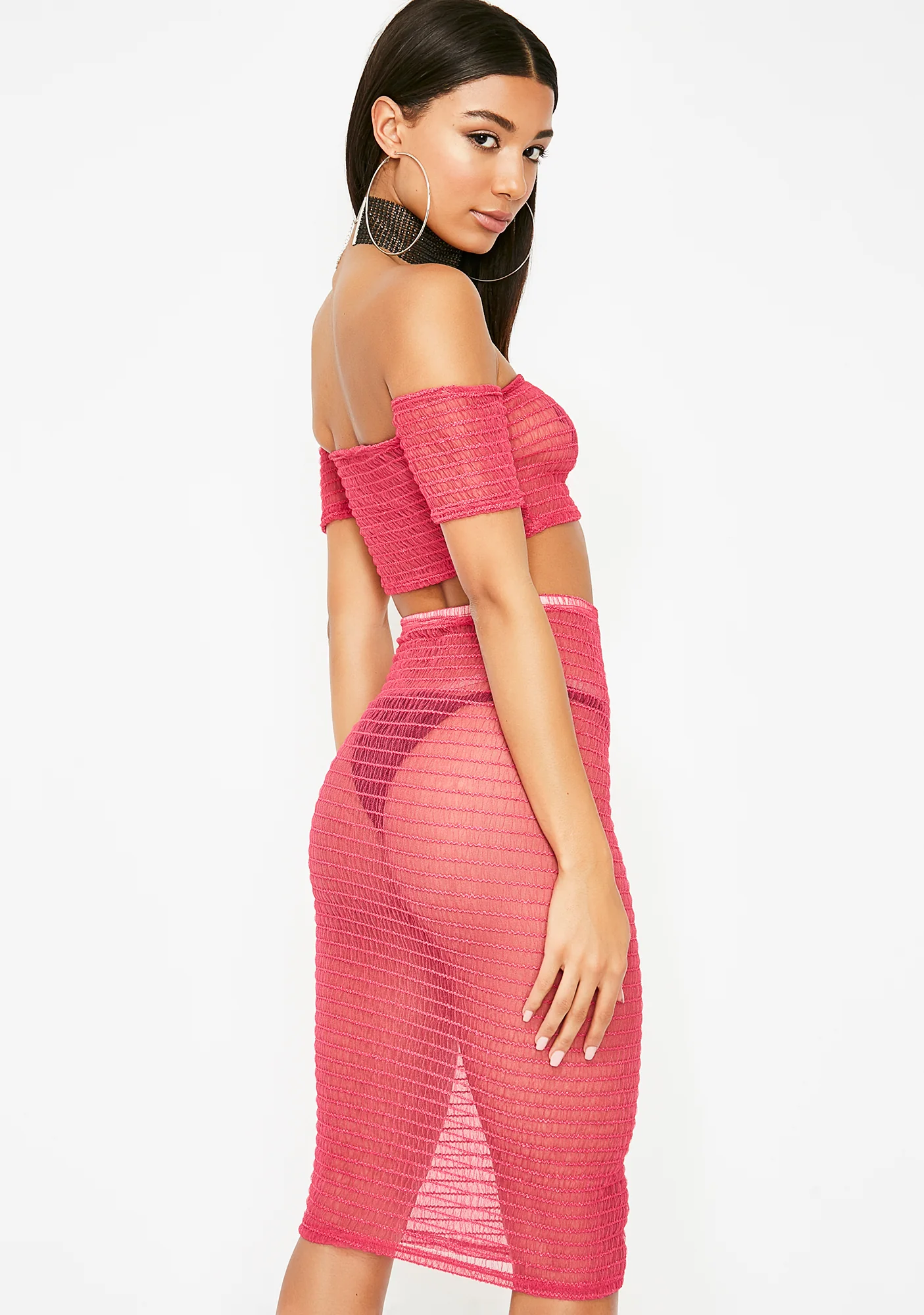 Sheer Joy Skirt Set - Image 4