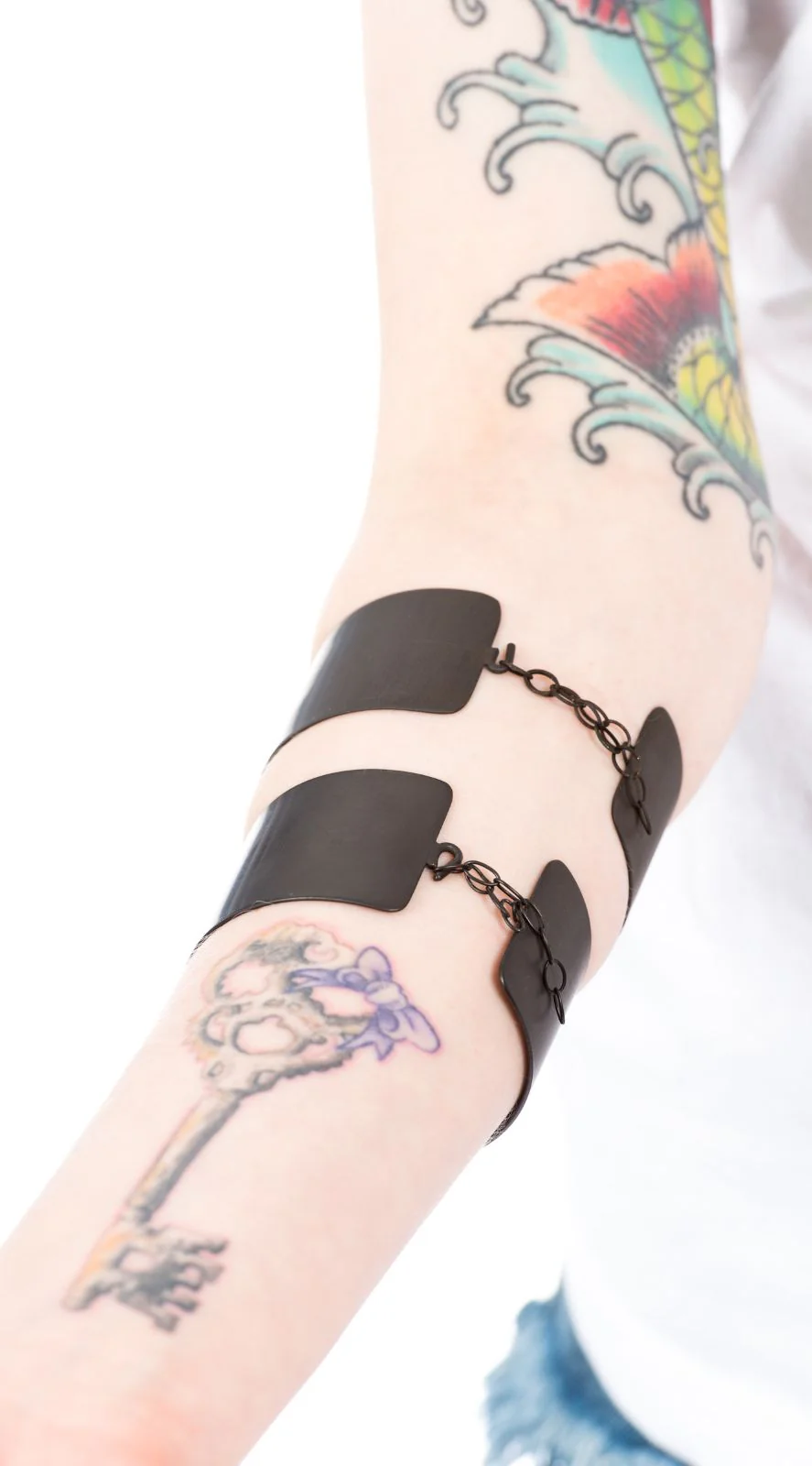 Sheet Metal Cuff - Silver - Image 2